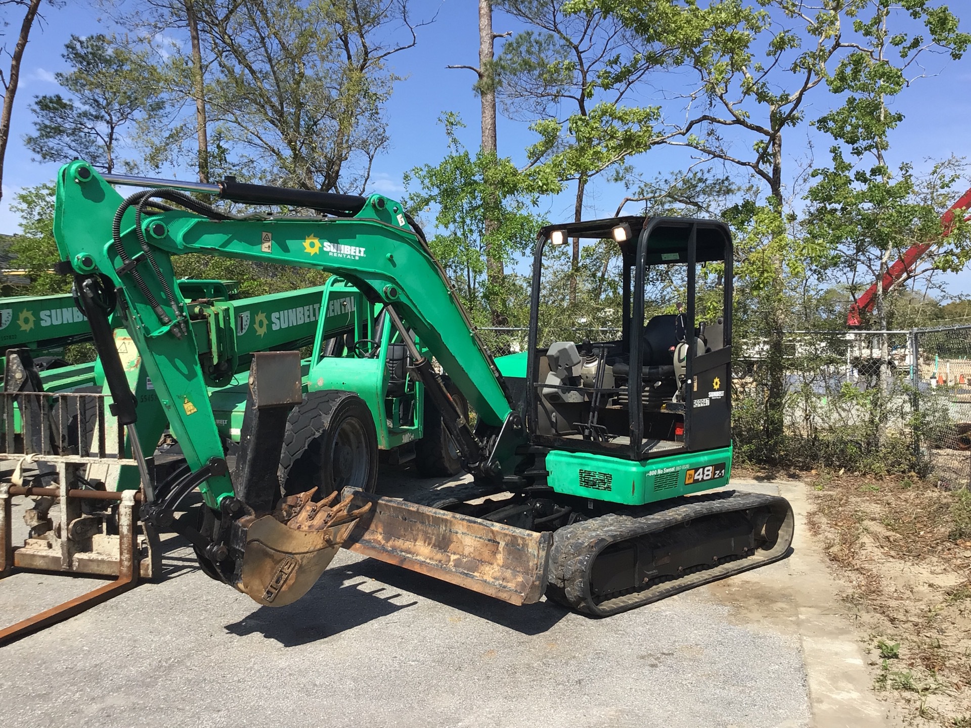 2017 JCB 48Z-1 Mini Excavator