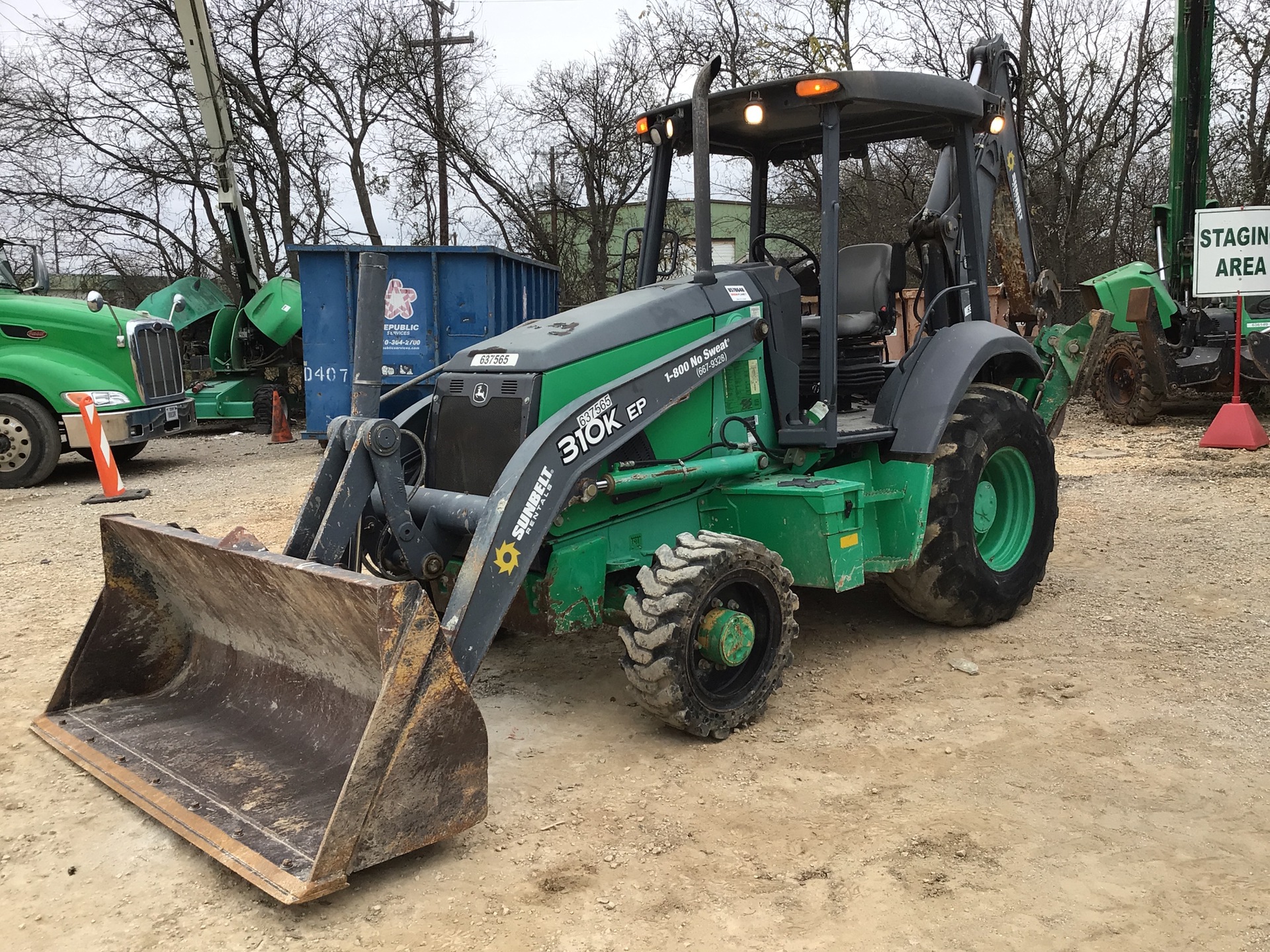 2014 John Deere 310KEP 4x4 Backhoe Loader