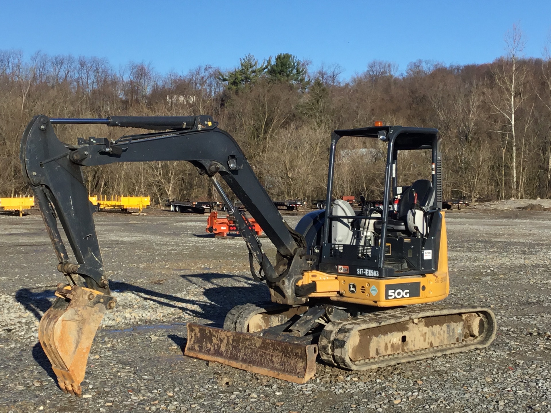 2017 John Deere 50G Mini Excavator