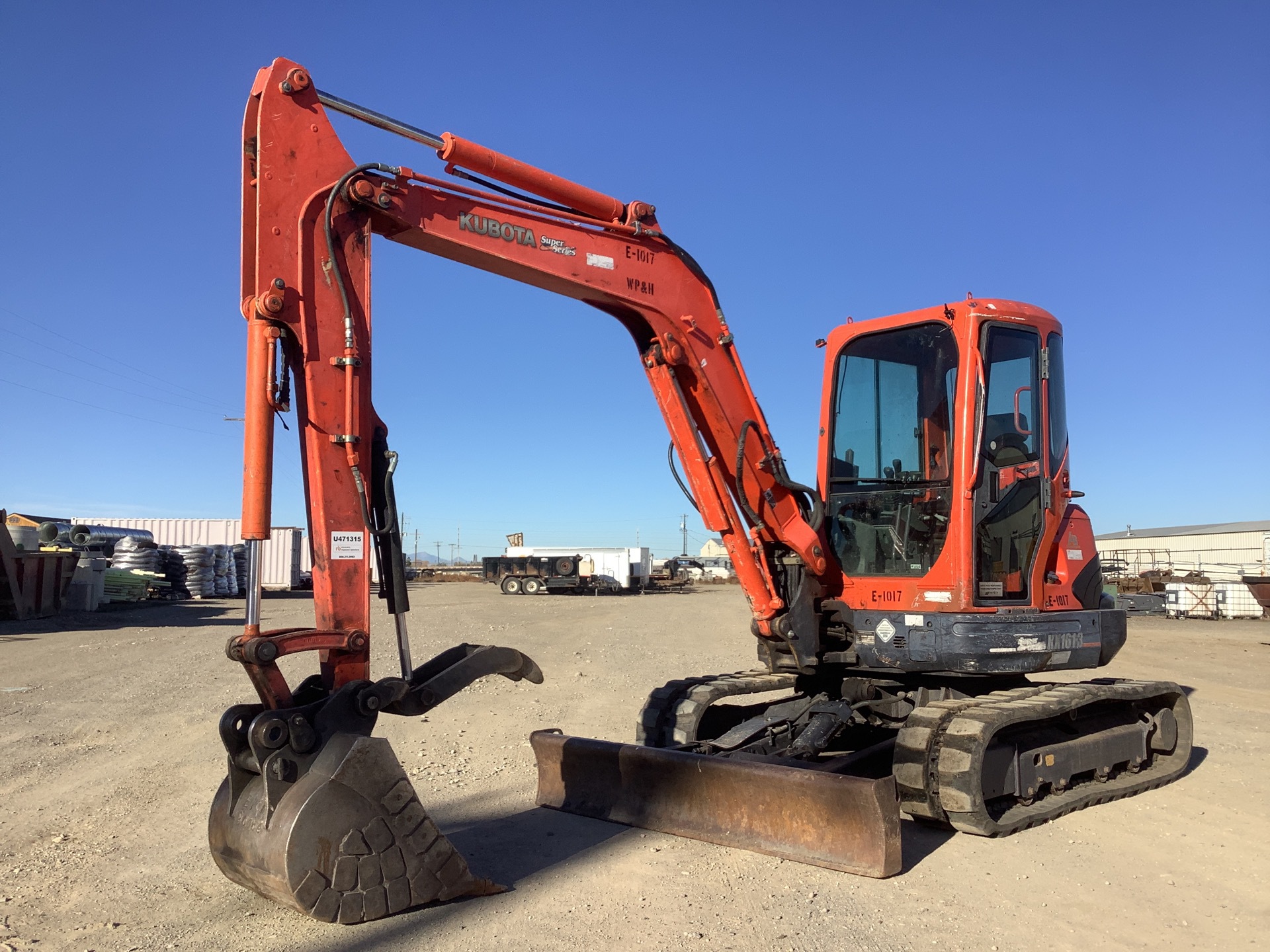 2007 Kubota KX161-3SS Mini Excavator