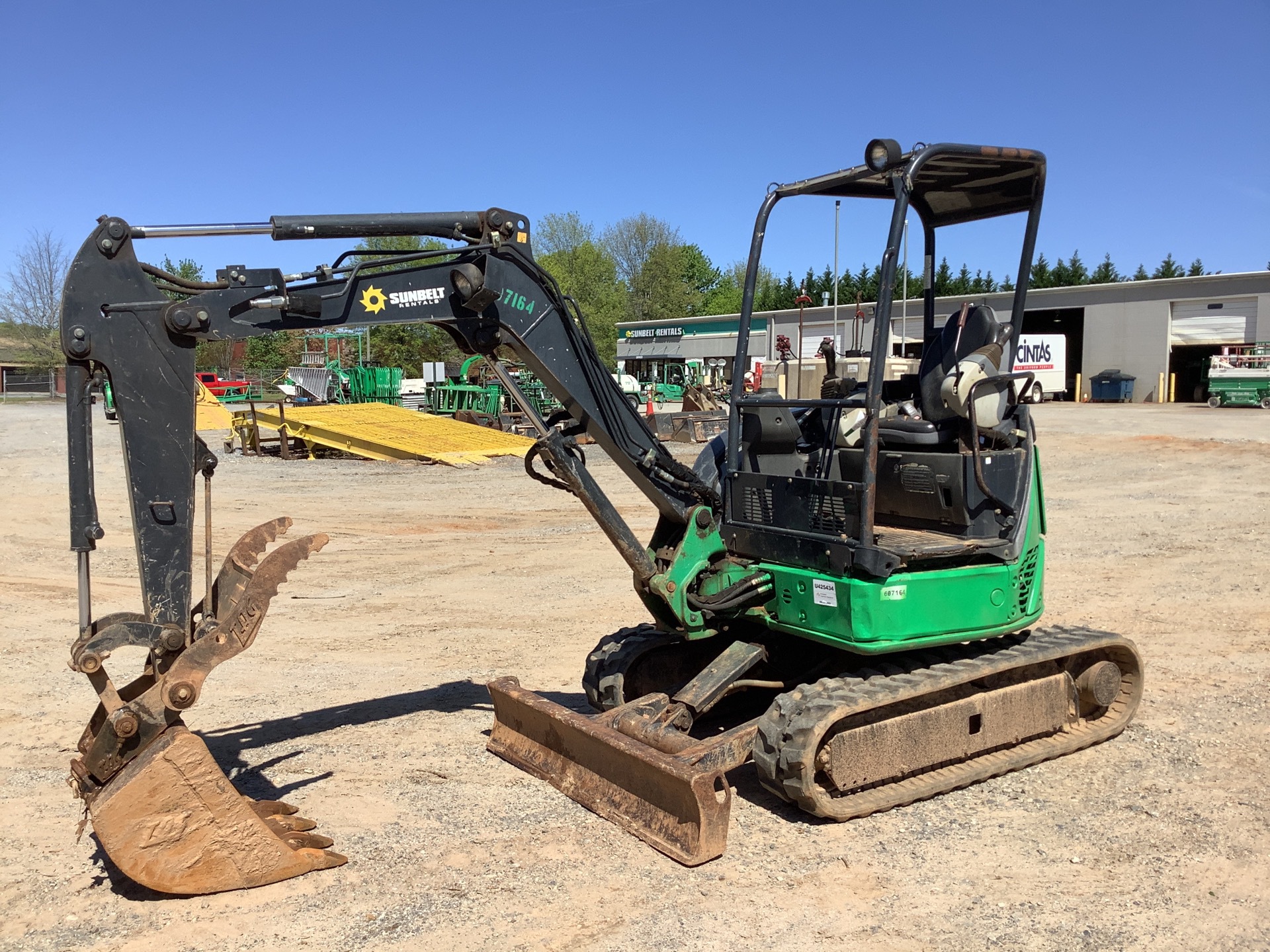 2014 John Deere 27D Mini Excavator