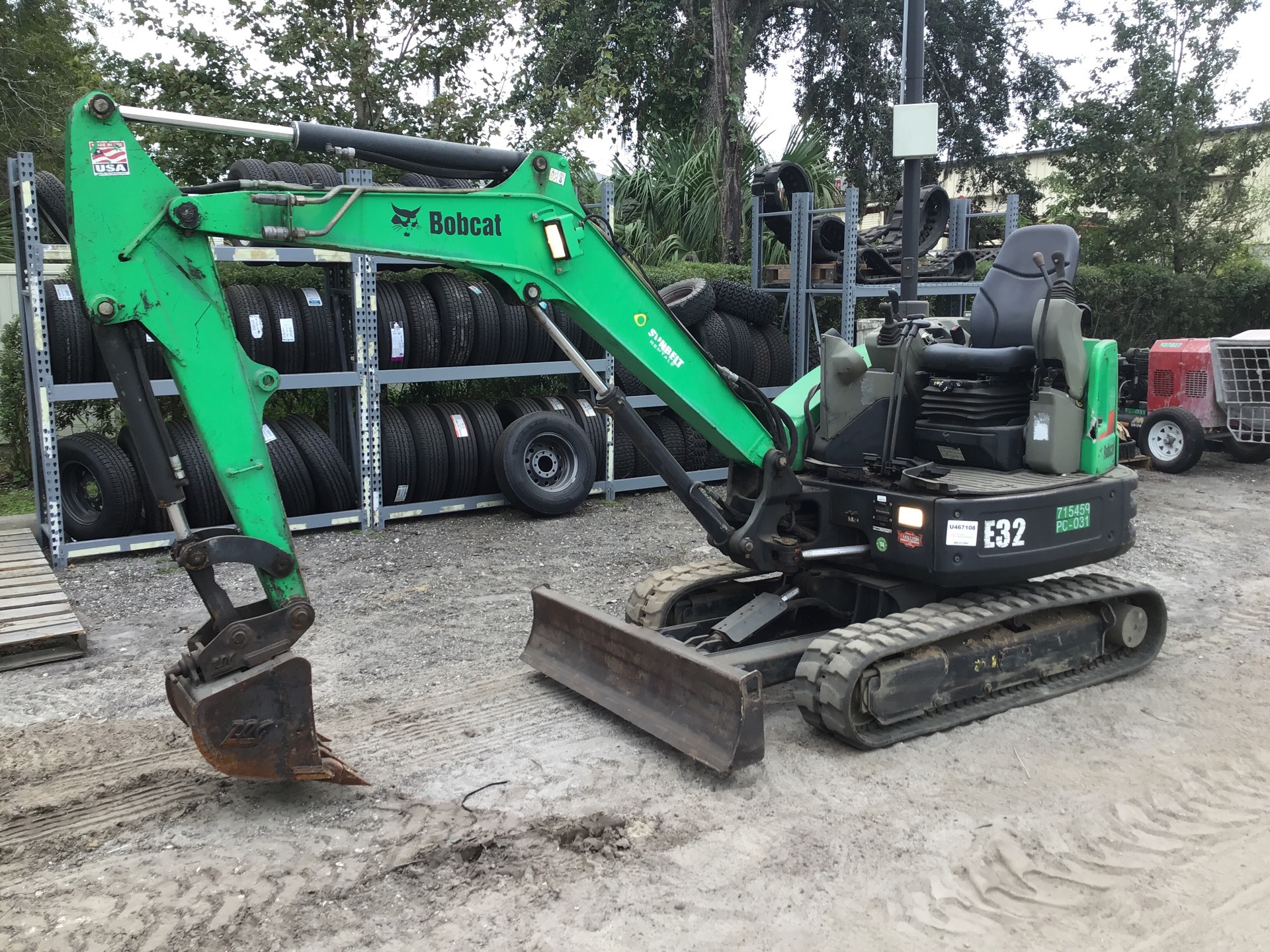 2015 Bobcat E32 Mini Excavator