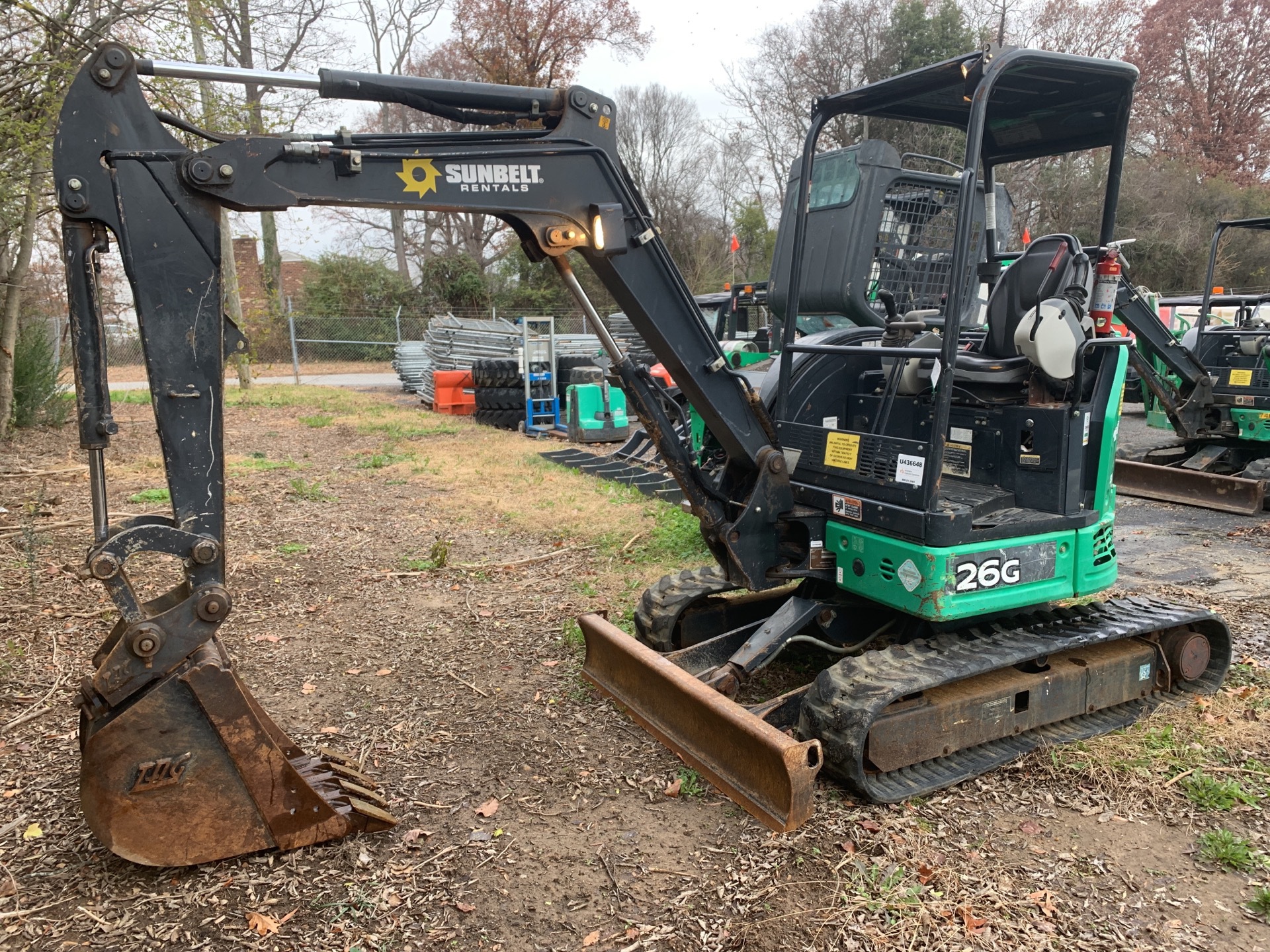 2015 John Deere 26G Mini Excavator