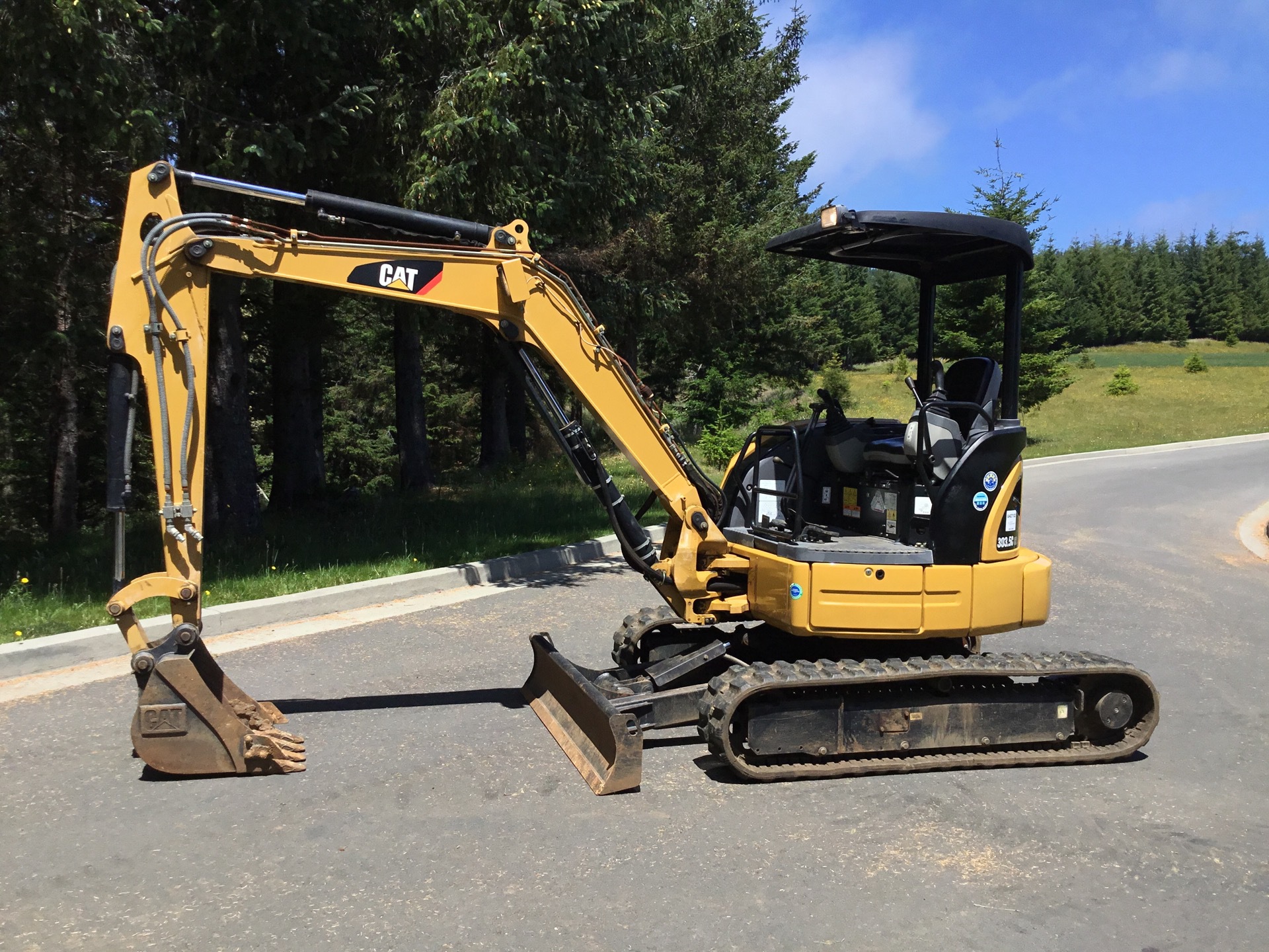 2007 Cat 303.5C CR Mini Excavator