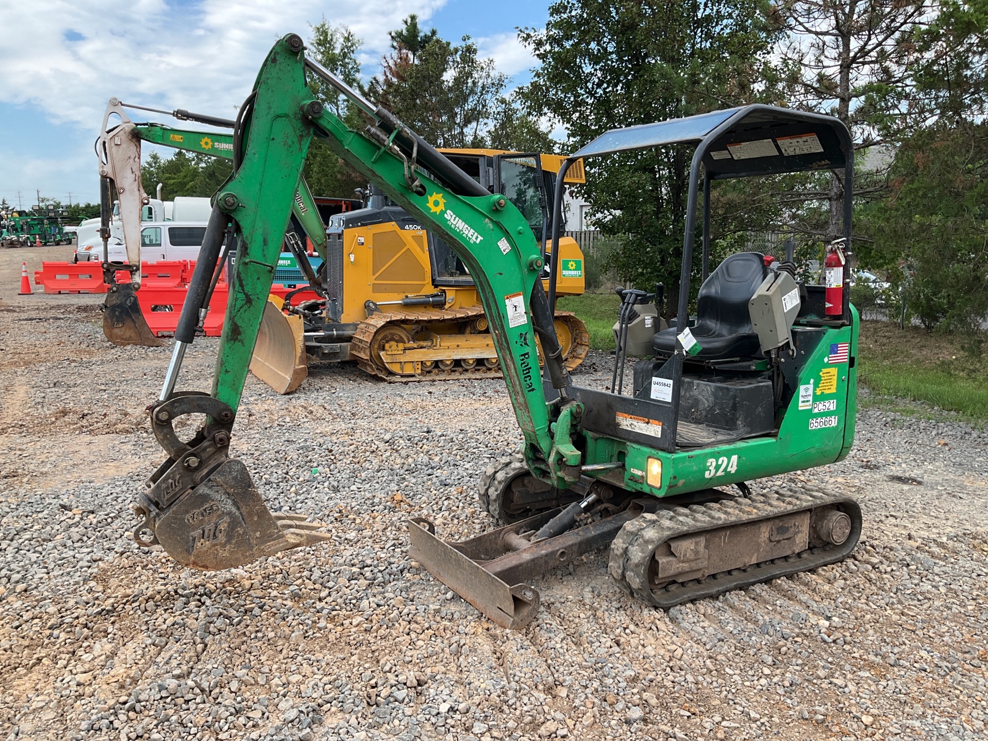 2014 Bobcat 324M Mini Excavator