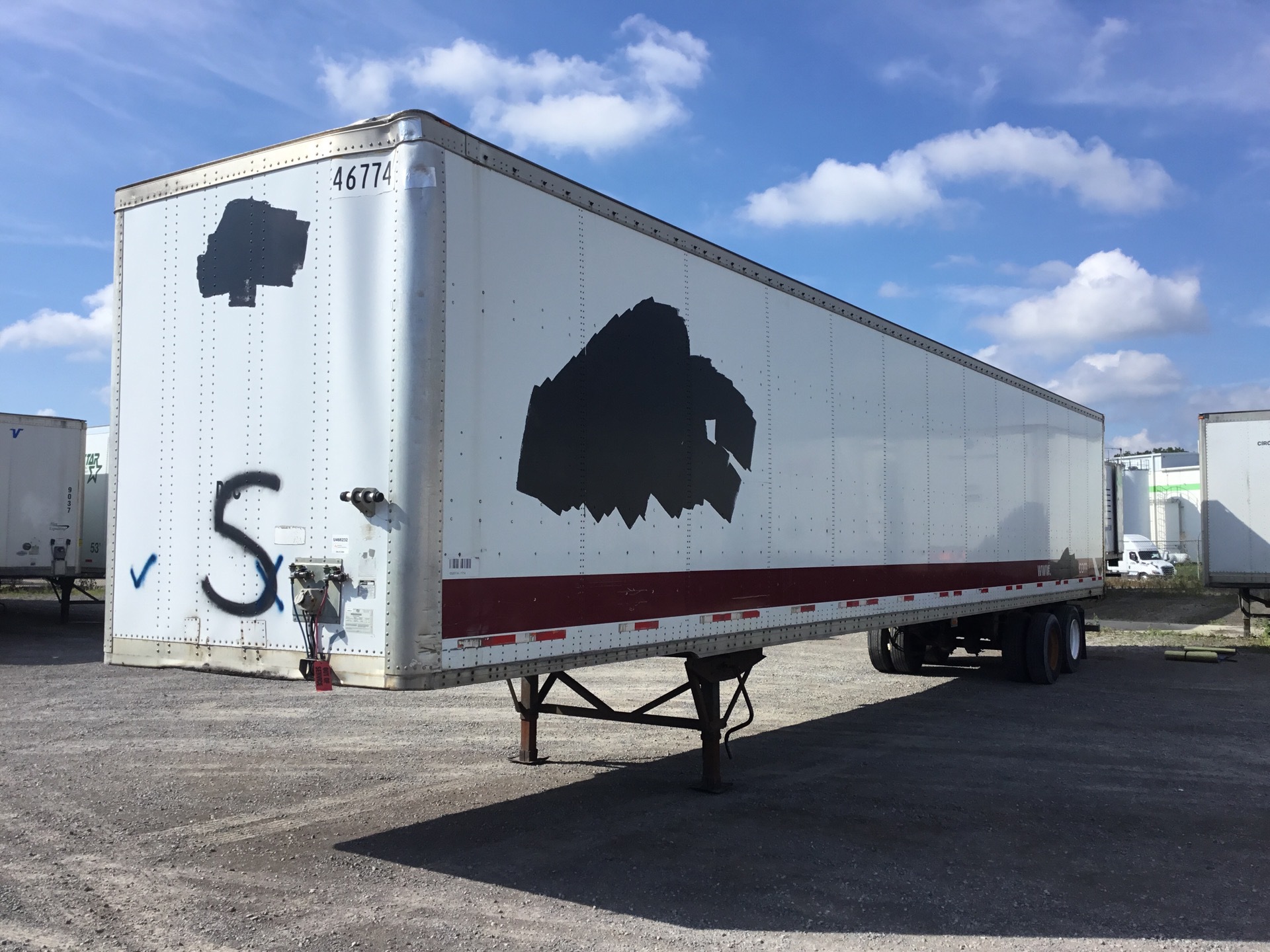 2006 Wabash DVCVHPC 53 ft x 102 in T/A Van Trailer