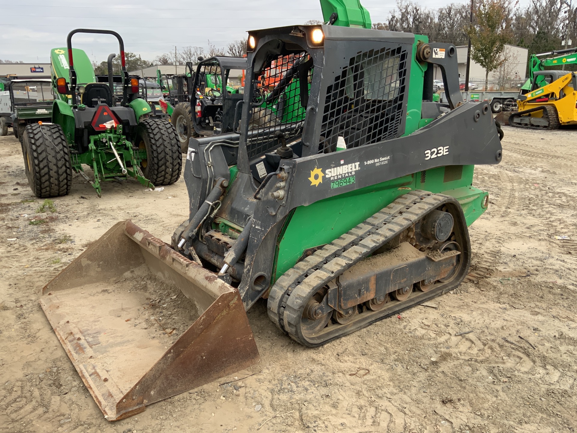 2015 John Deere 323E Compact Track Loader