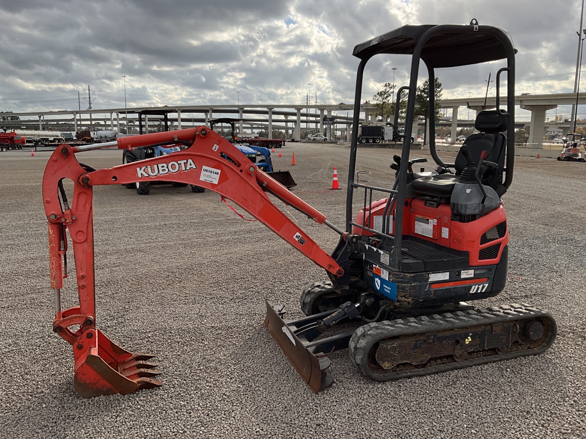 2017 Kubota U17 Mini Excavator