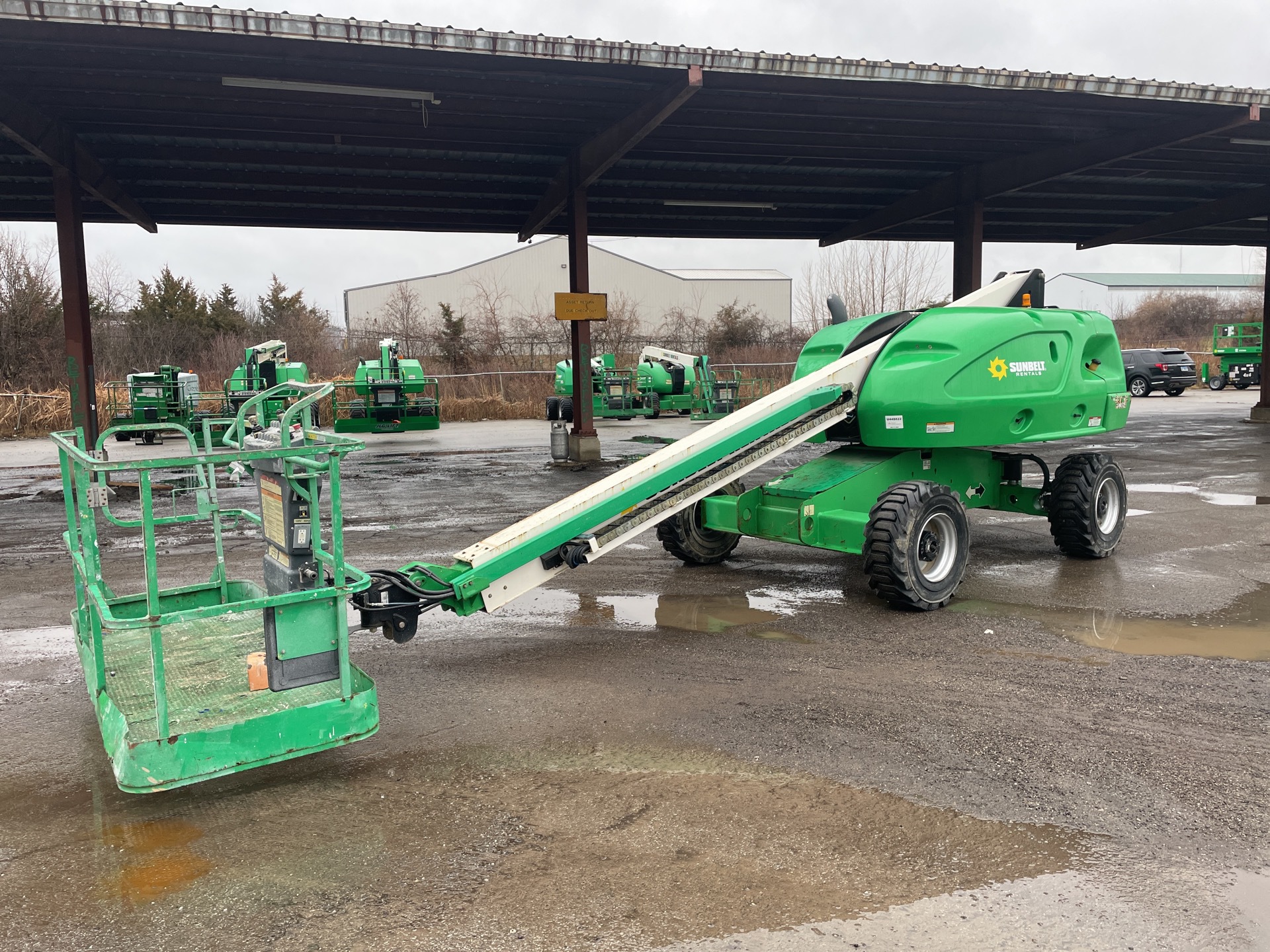 2014 JLG 400S 4WD Diesel Telescopic Boom Lift