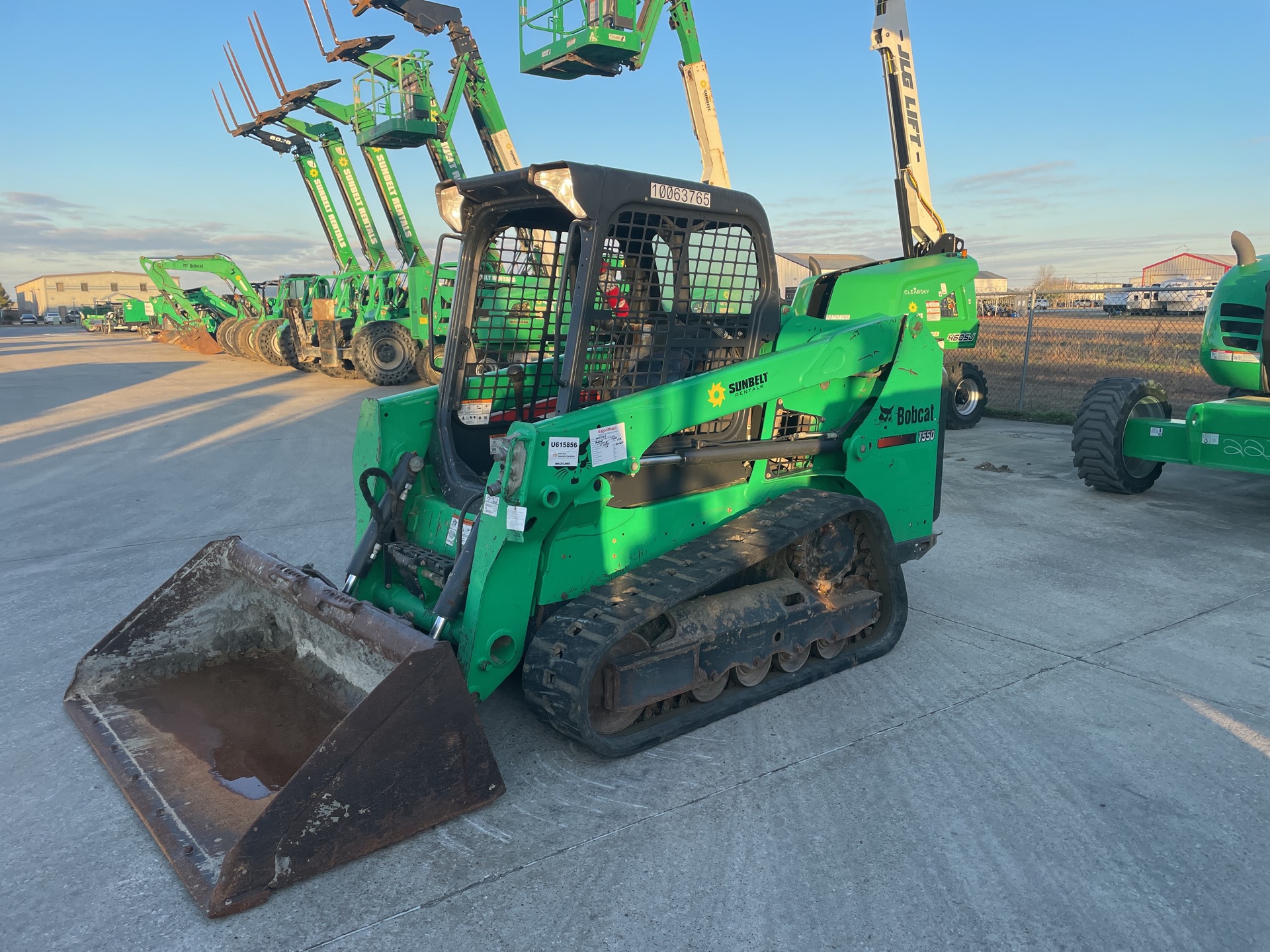 2018 Bobcat T550 Compact Track Loader