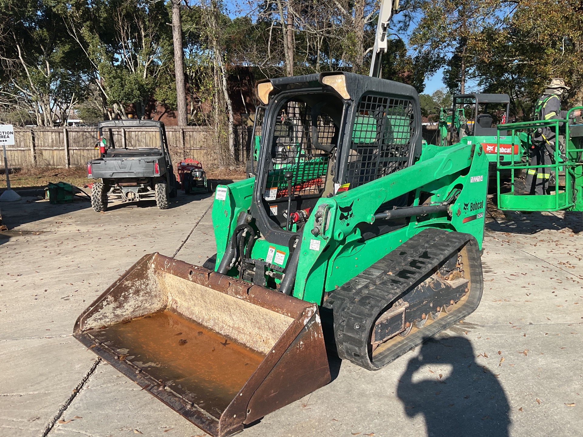 2017 Bobcat T550 Compact Track Loader