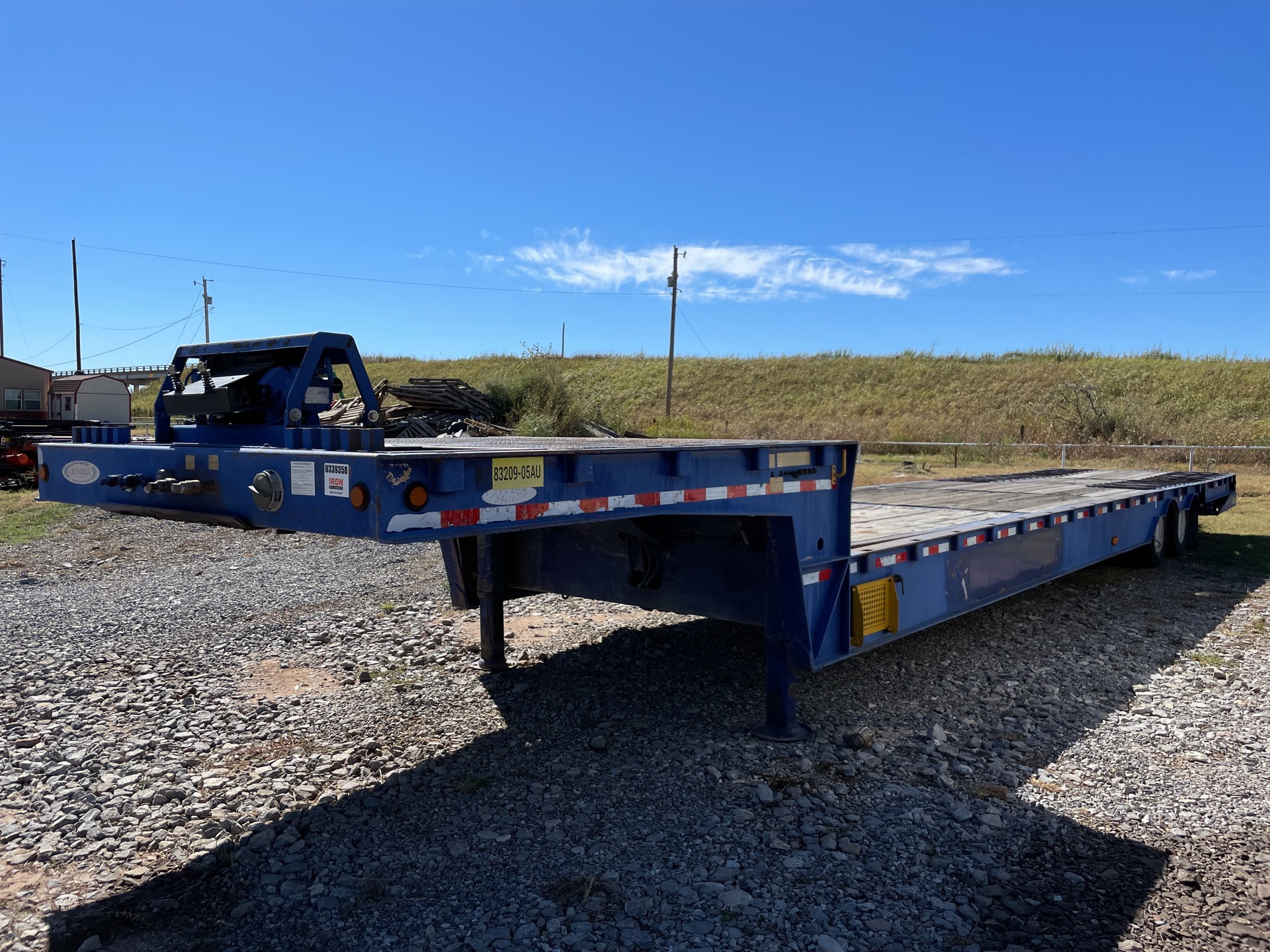 2012 Ledwell LW48HT2-10-PB 45 ft T/A Hydraulic Tail Trailer