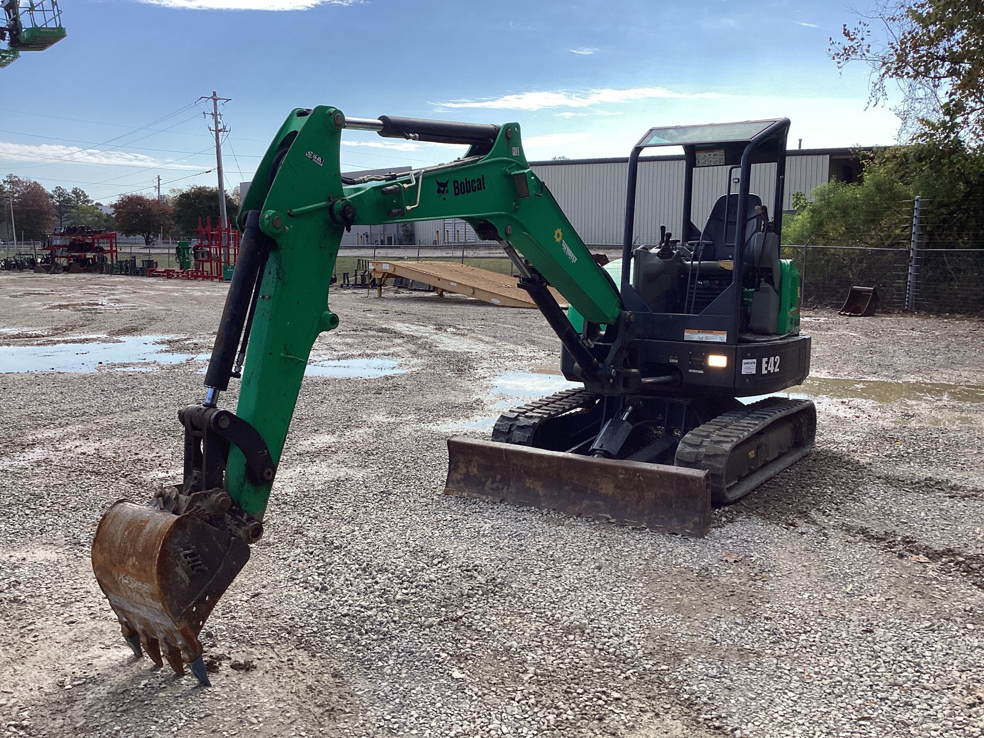 2016 Bobcat E42 Mini Excavator