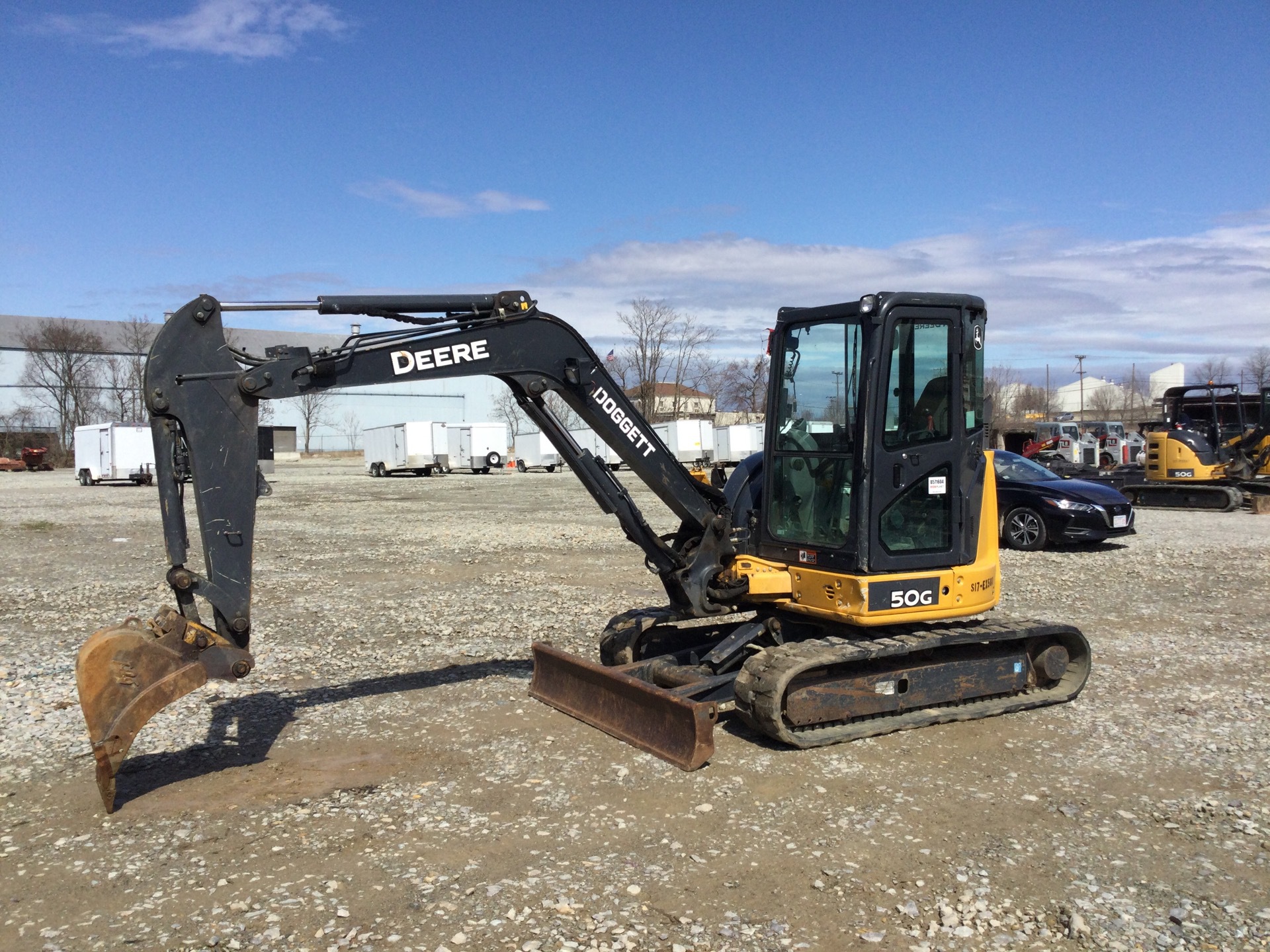 2017 John Deere 50G Mini Excavator