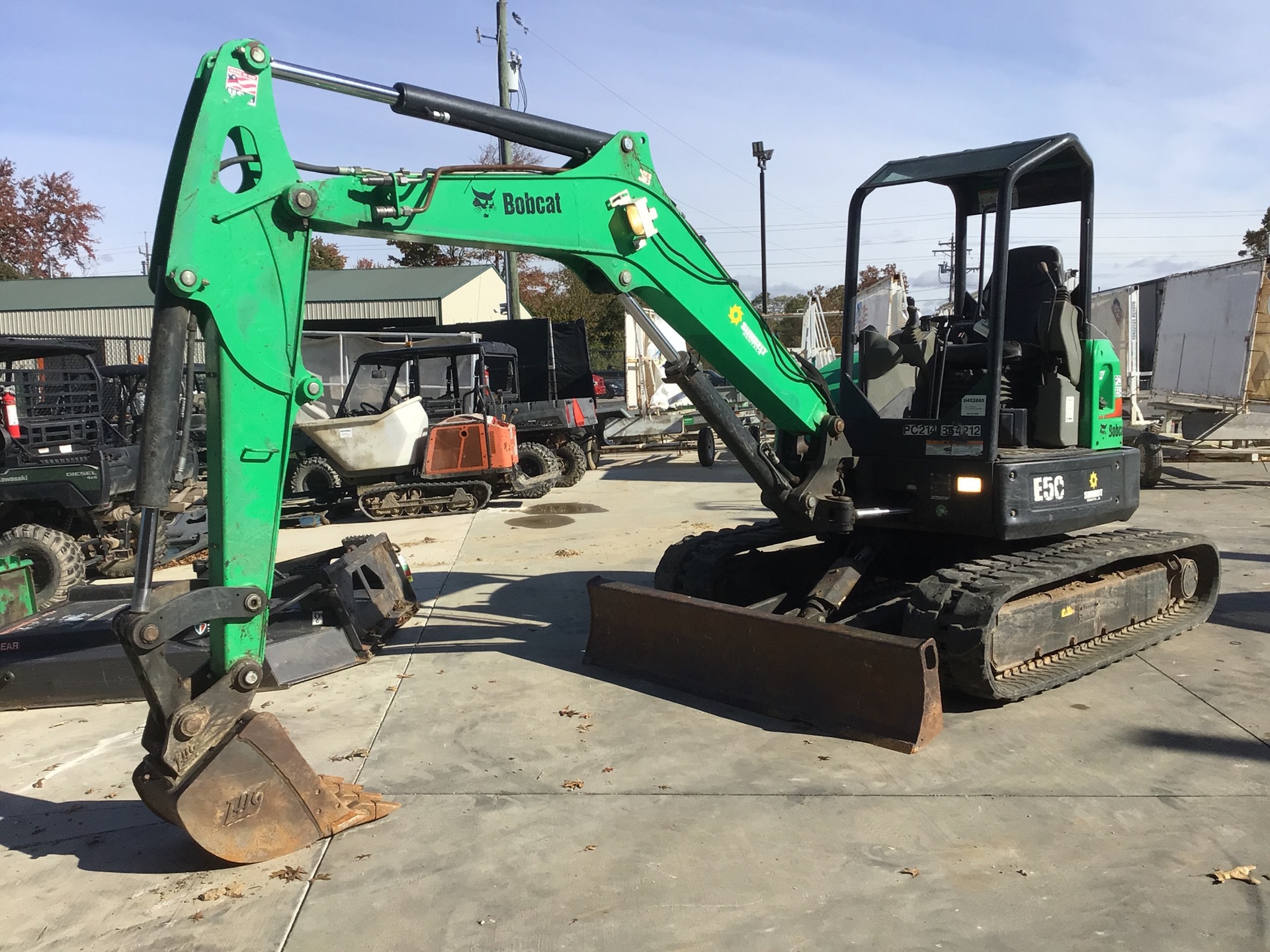 2016 Bobcat E50 Mini Excavator