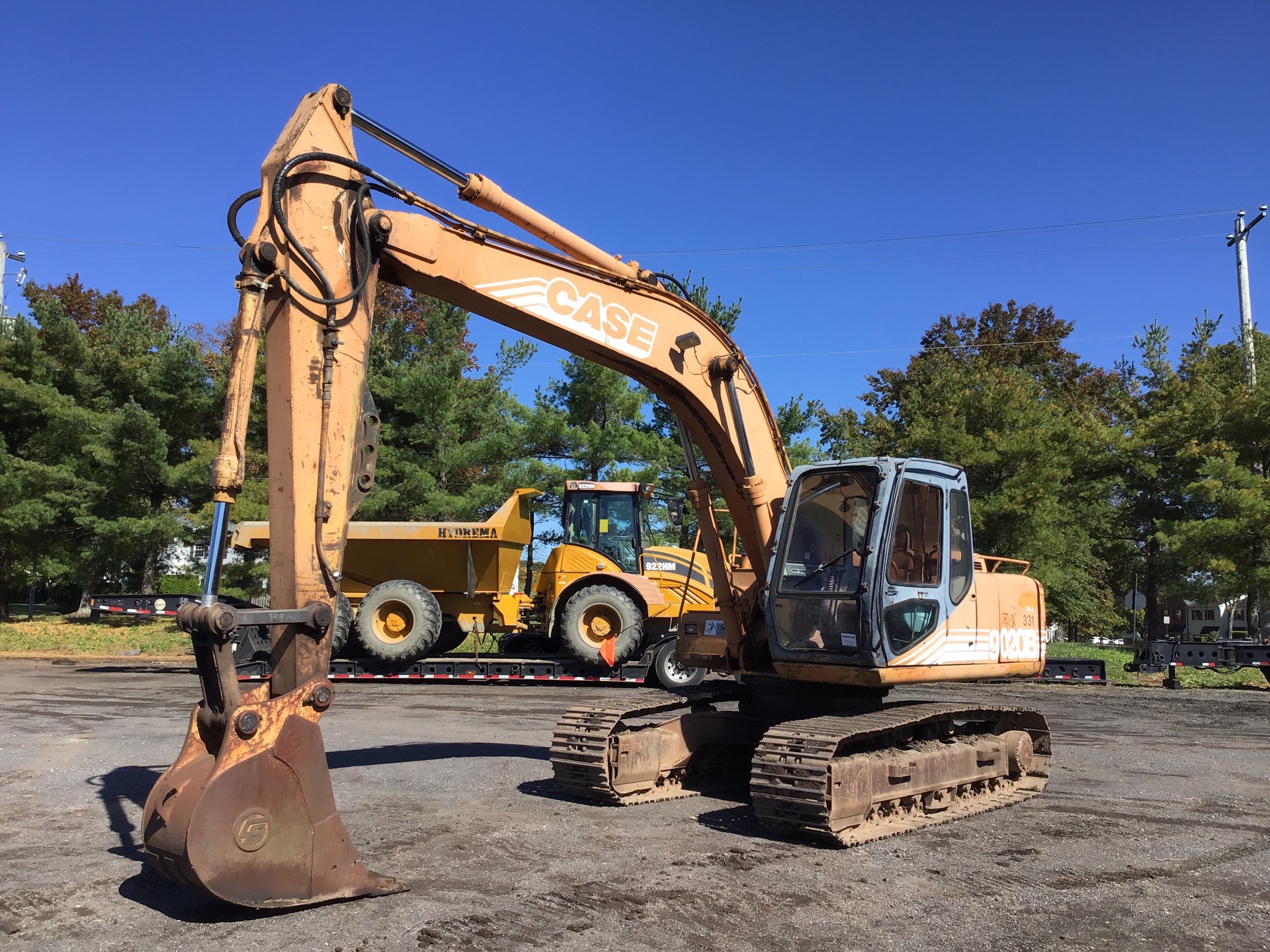 1995 Case 9020B Tracked Excavator