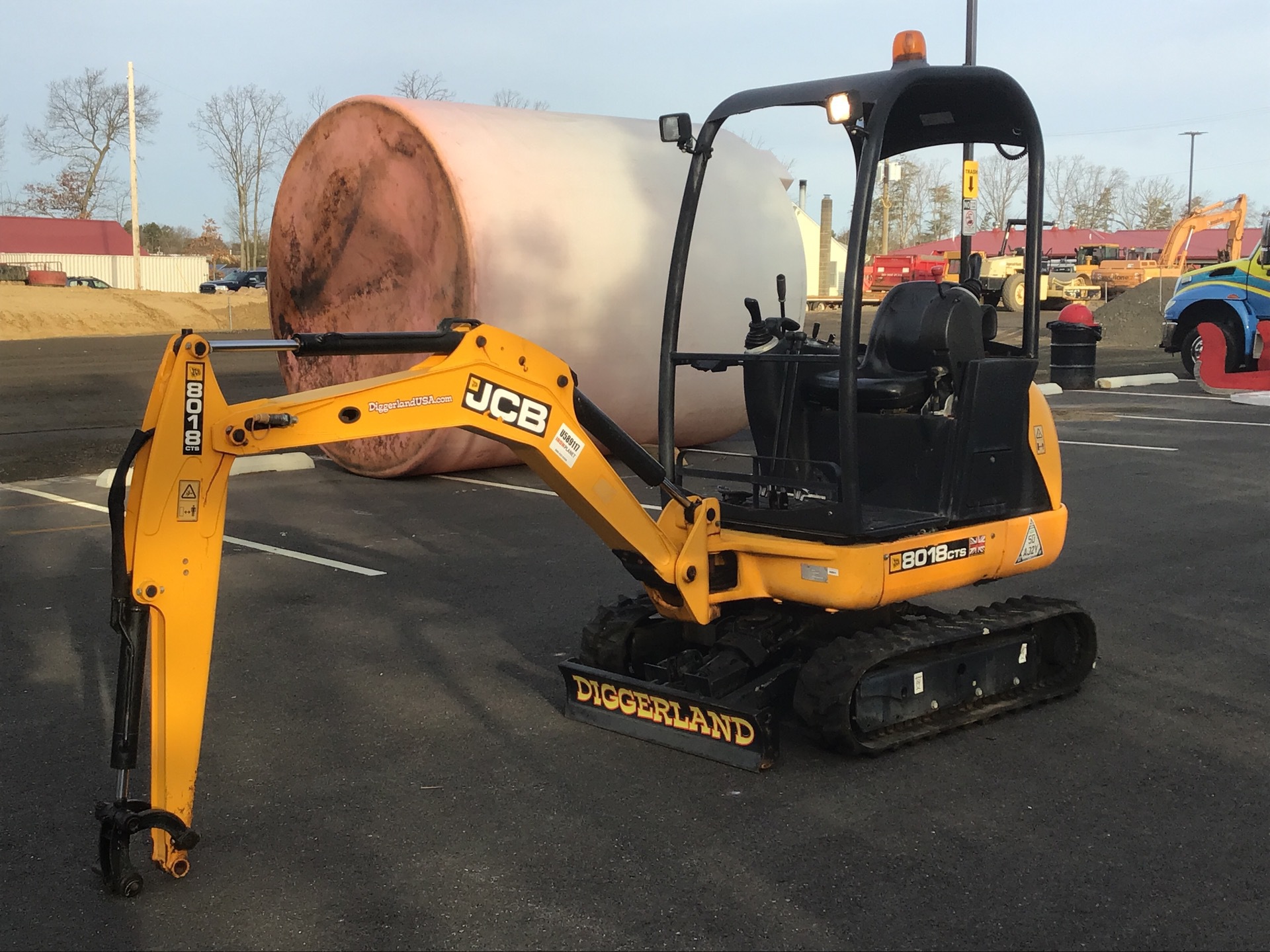 2014 JCB 8018 Mini Excavator