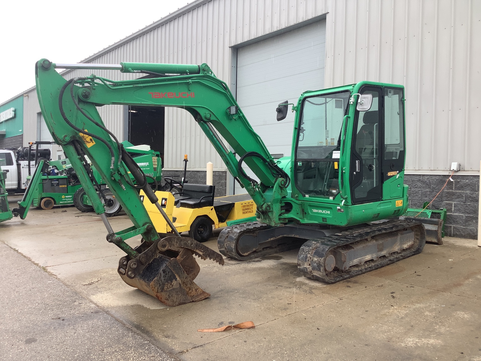 2015 Takeuchi TB260 Mini Excavator