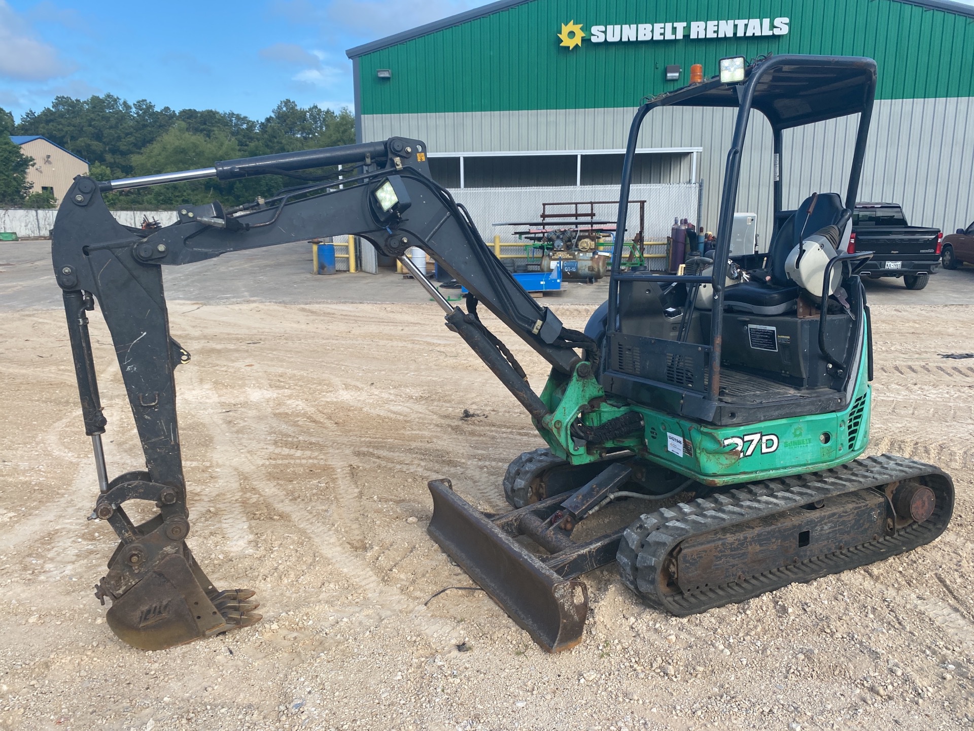 2014 John Deere 27D Mini Excavator