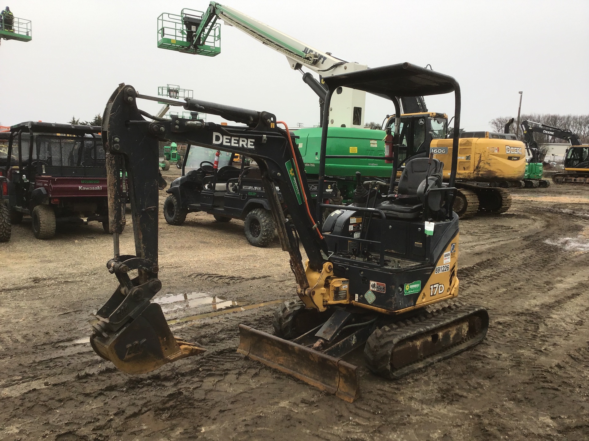 2014 John Deere 17D Mini Excavator