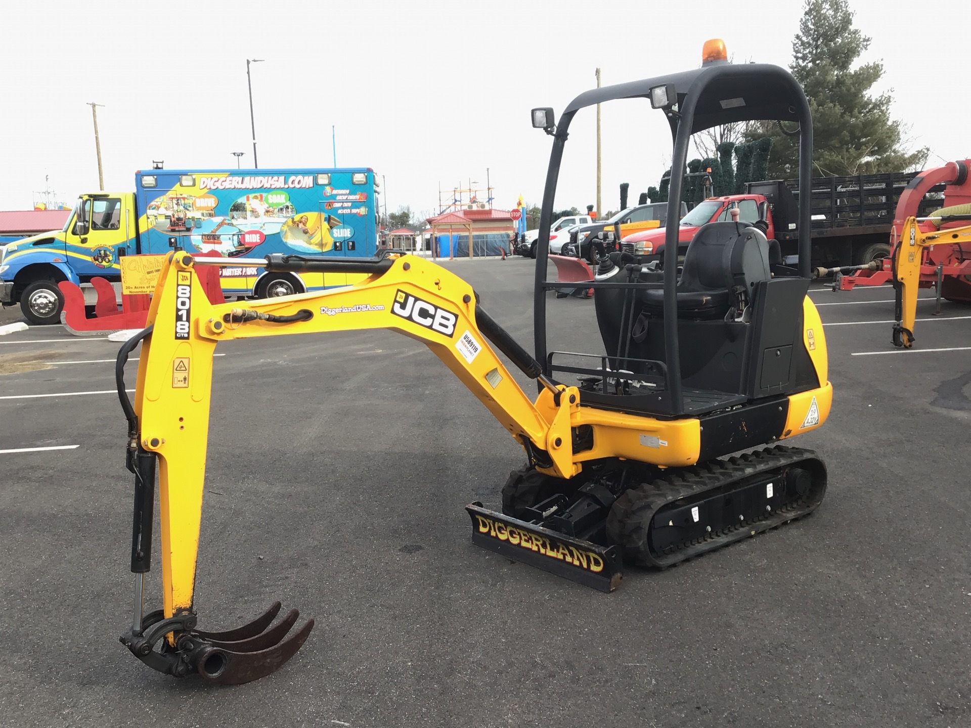 2014 JCB 8018 Mini Excavator