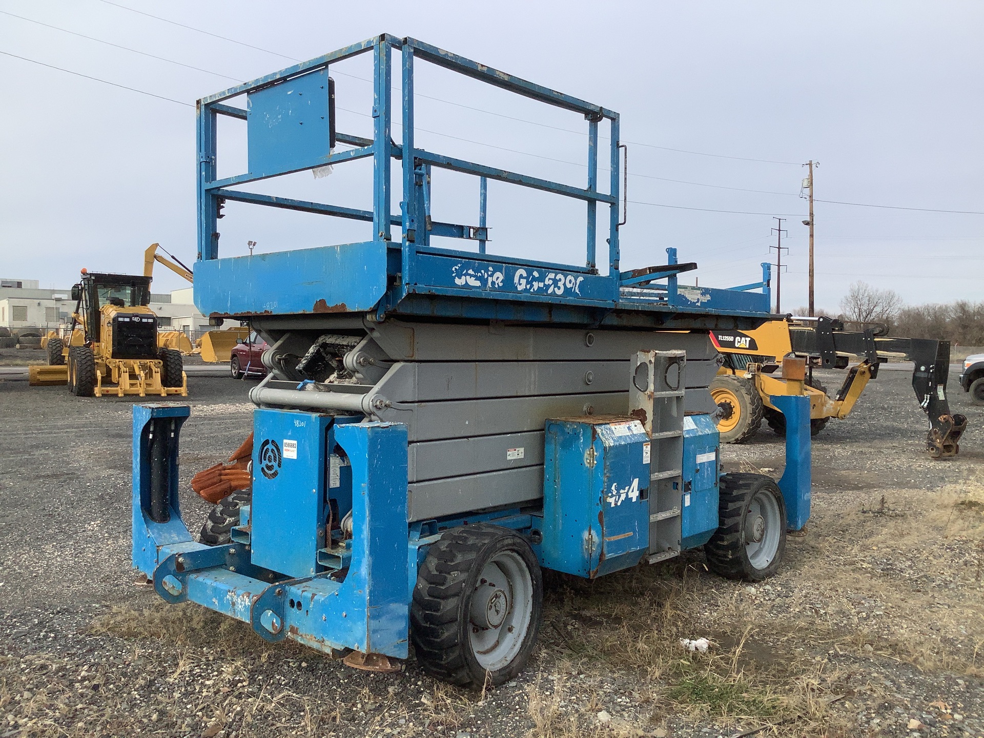 2012 Genie GS5390 Diesel 4x4 Scissor Lift