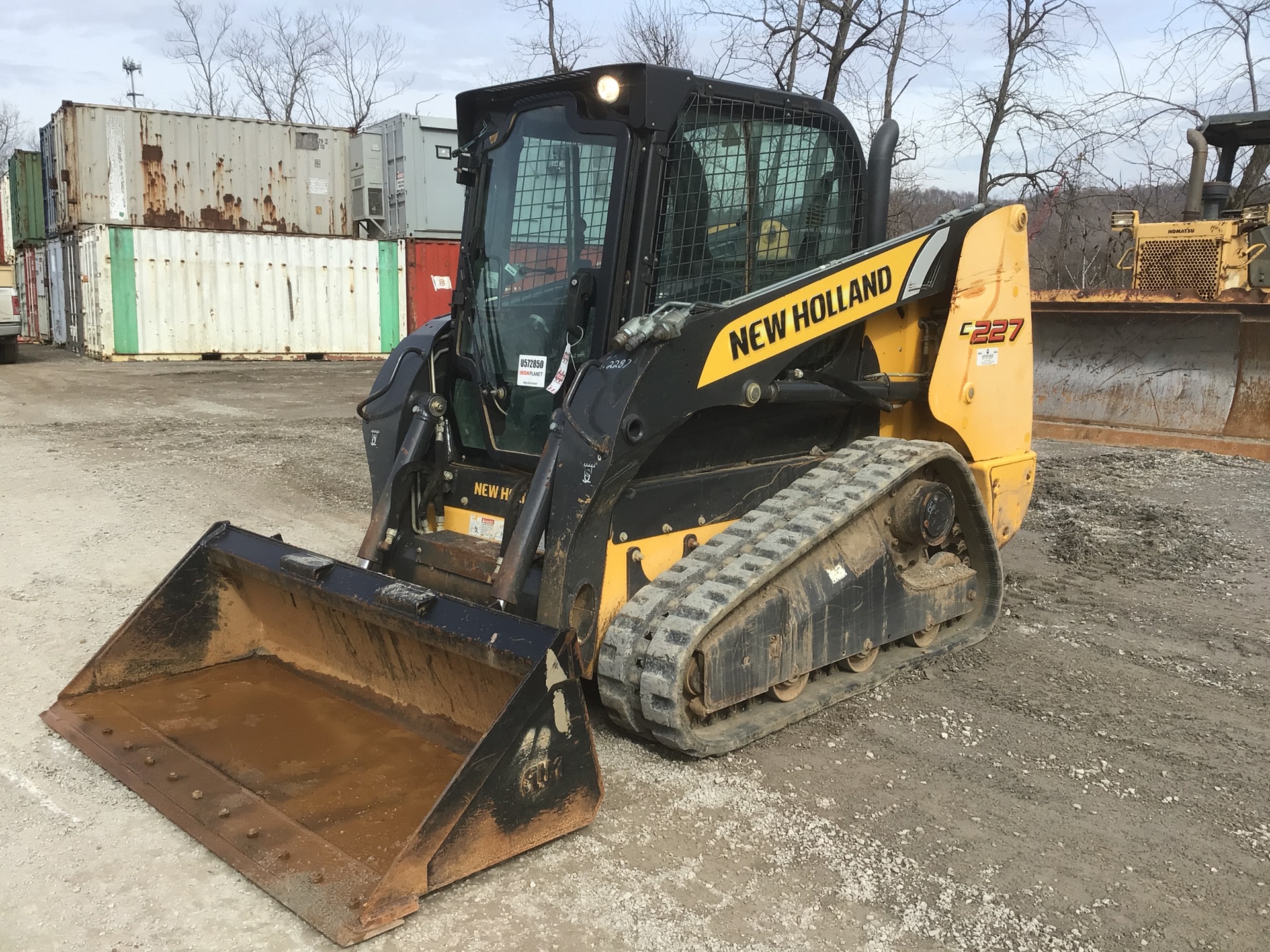 2015 New Holland C227 Compact Track Loader