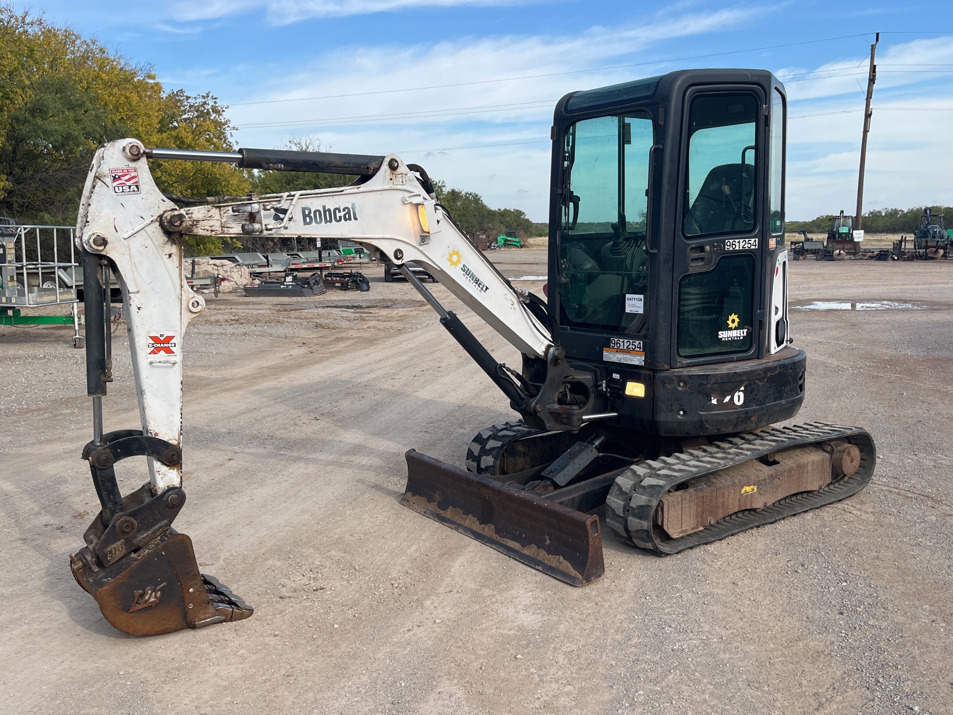 2016 Bobcat E26 Mini Excavator