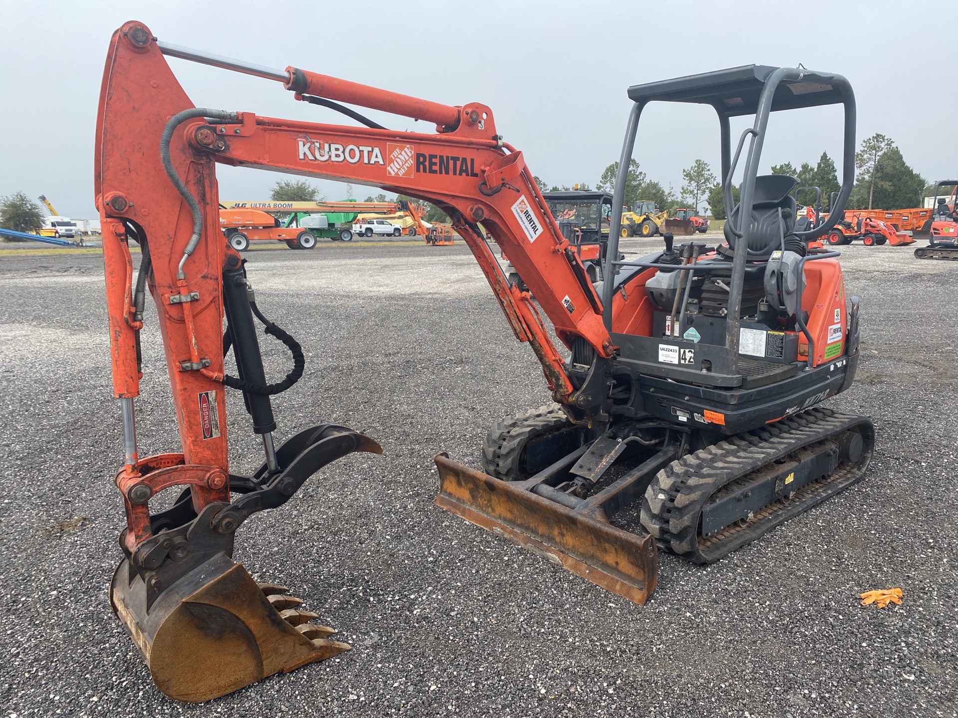 2016 Kubota KX71-3S Mini Excavator