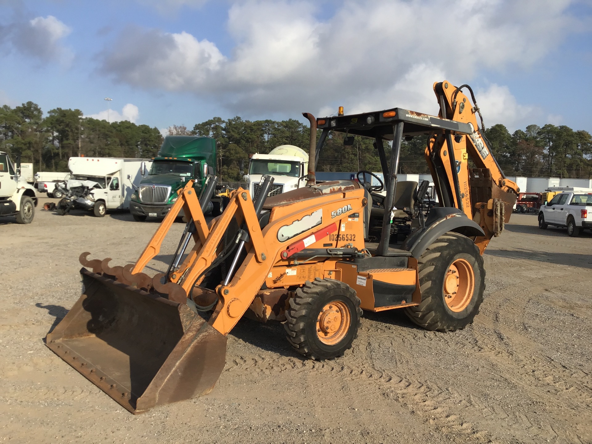 2014 Case 580N 4x4 Backhoe Loader