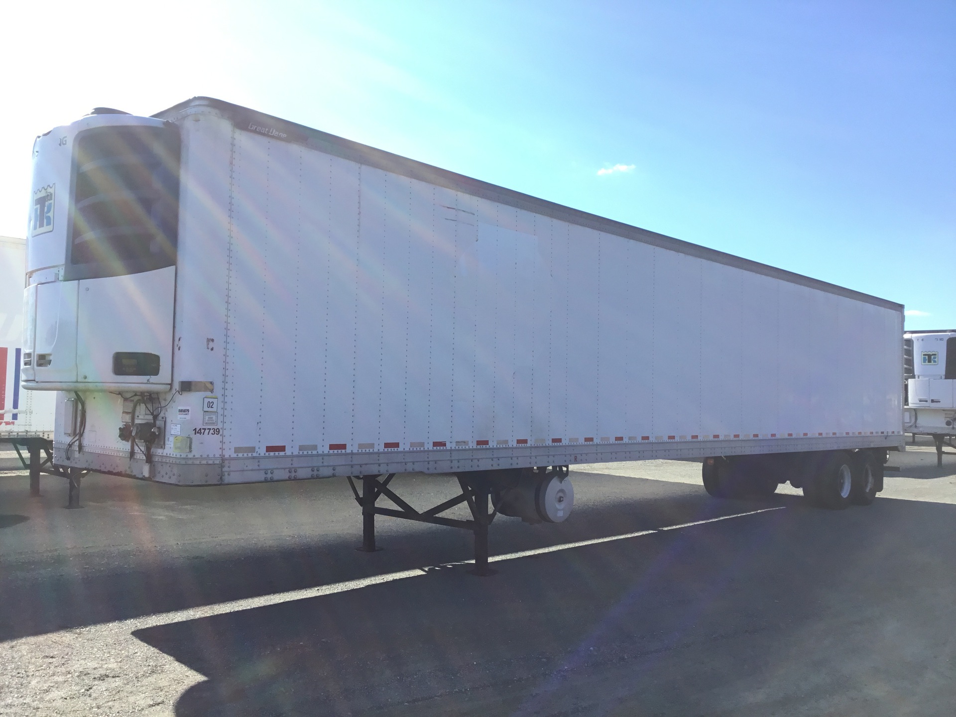 2016 Great Dane 53 ft 0 ft T/A Refrigerated Trailer