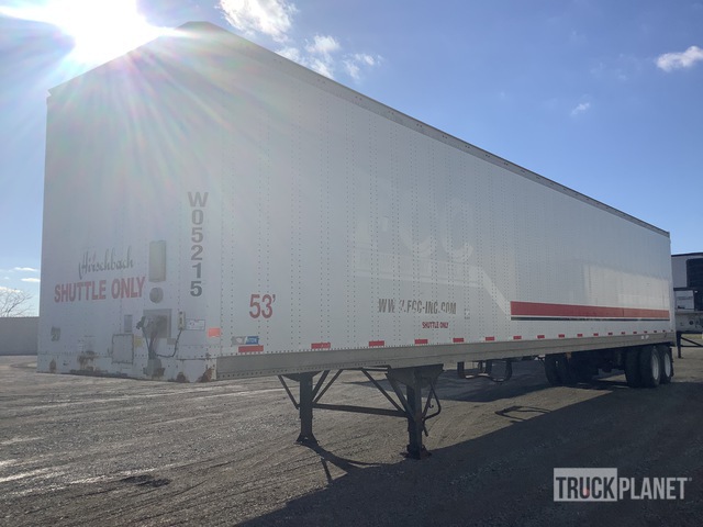 2005 Stoughton AVXW-535T-S-C-AR T/A Van Trailer