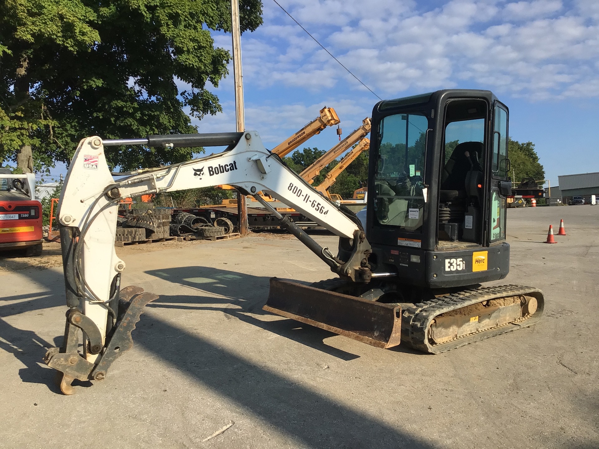 2016 Bobcat E35i Mini Excavator