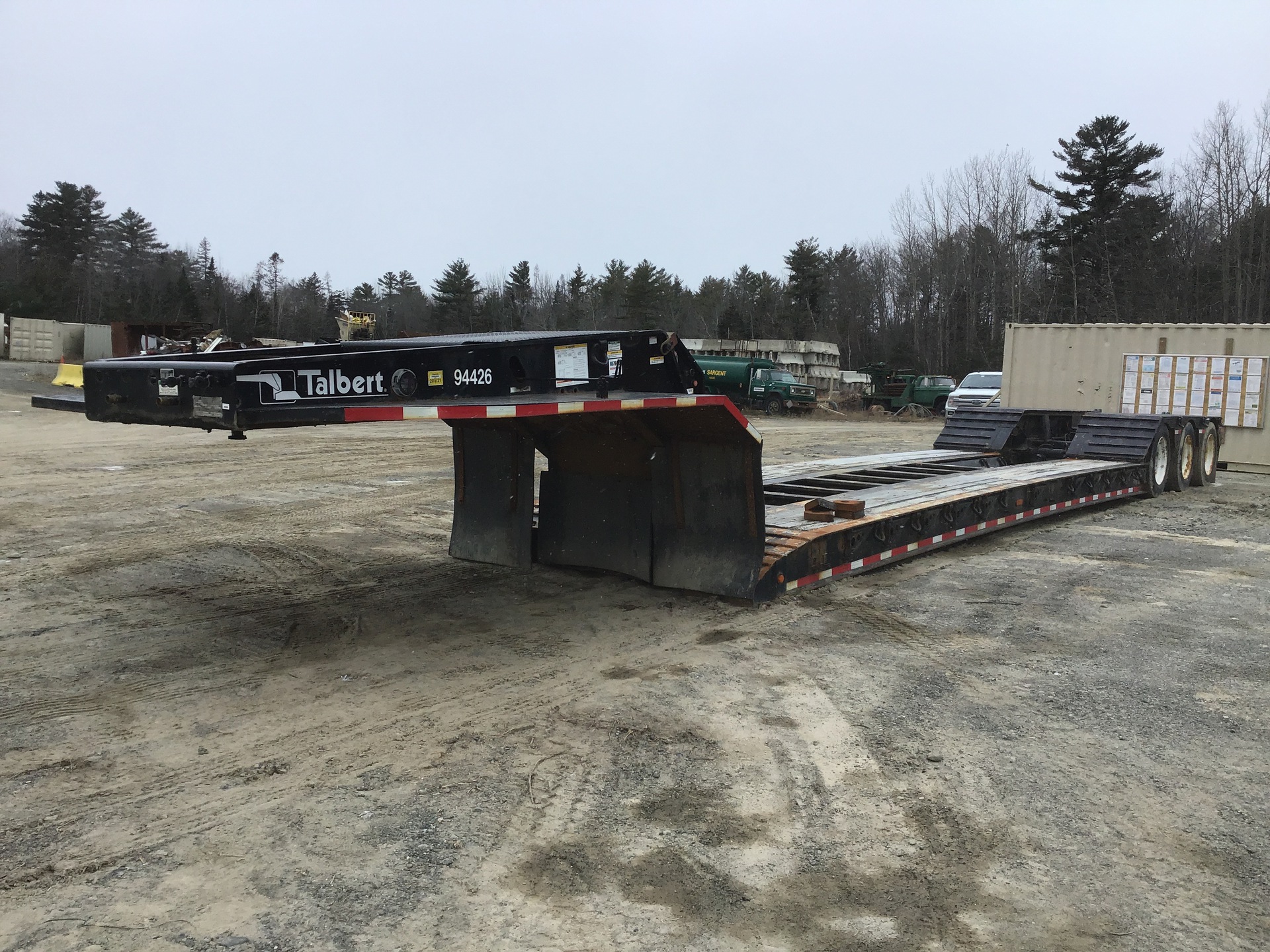 2007 Talbert Lowboy Trailer