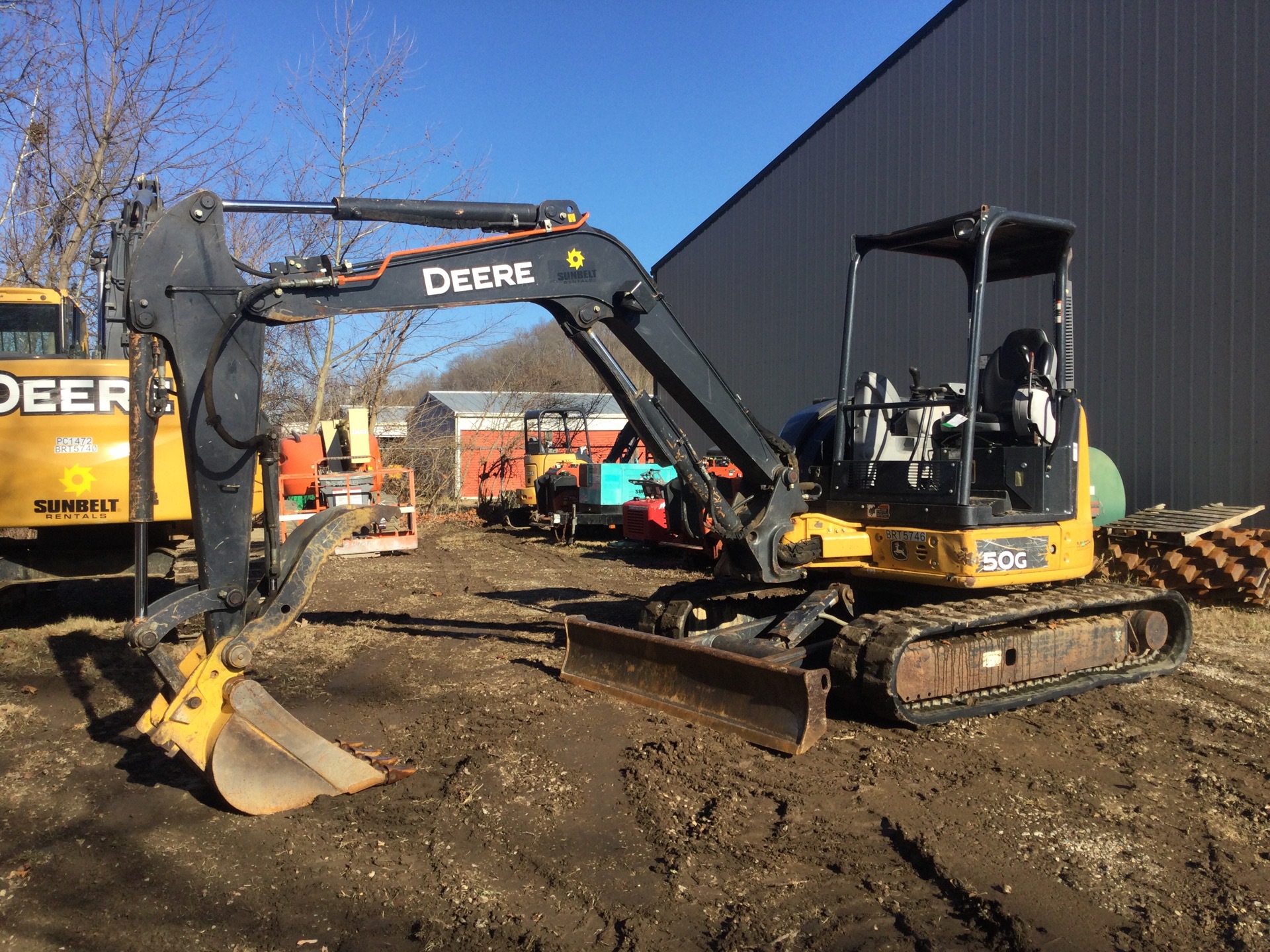 2017 John Deere 50G Mini Excavator