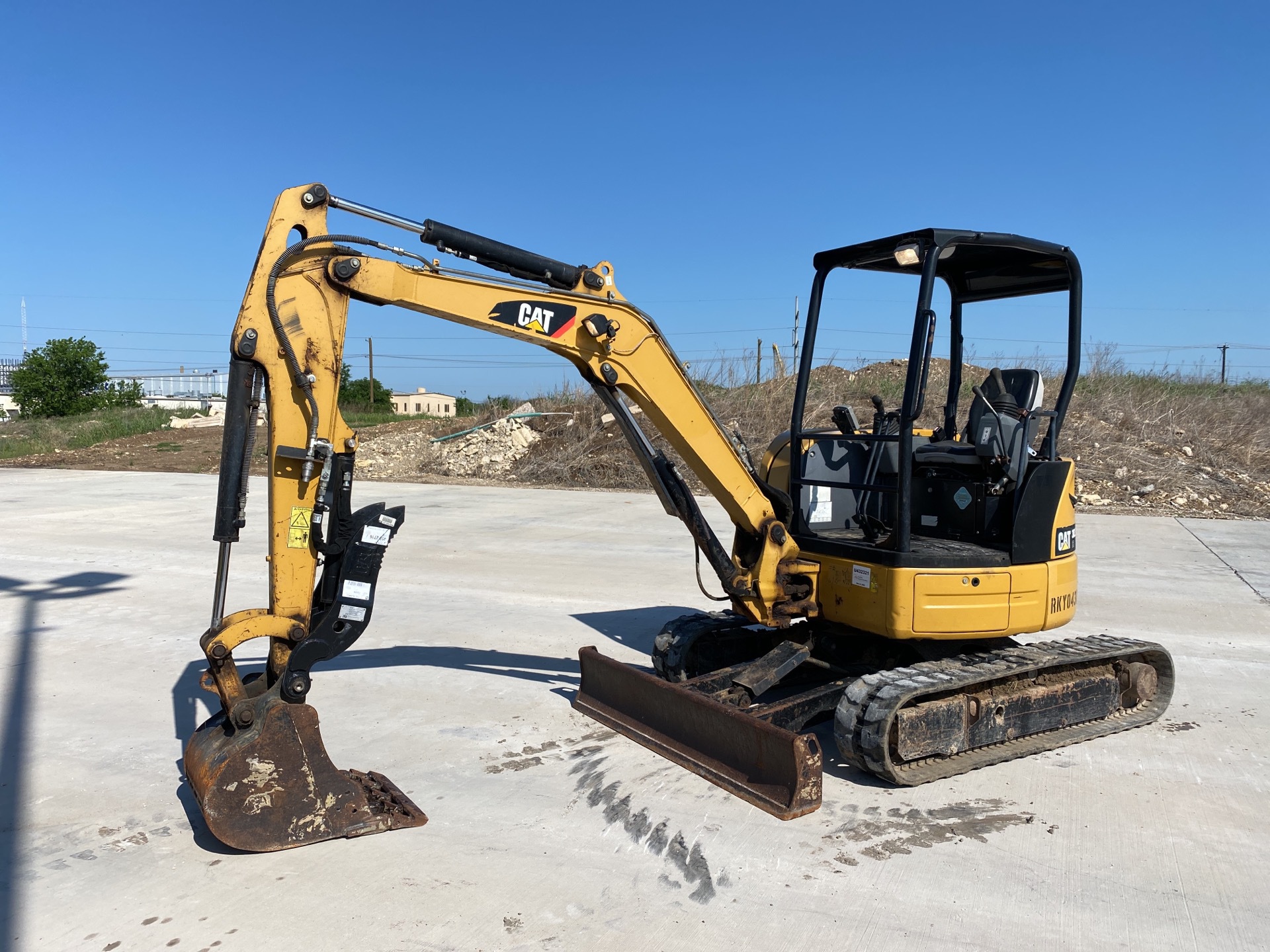 2014 Cat 303.5ECR Mini Excavator