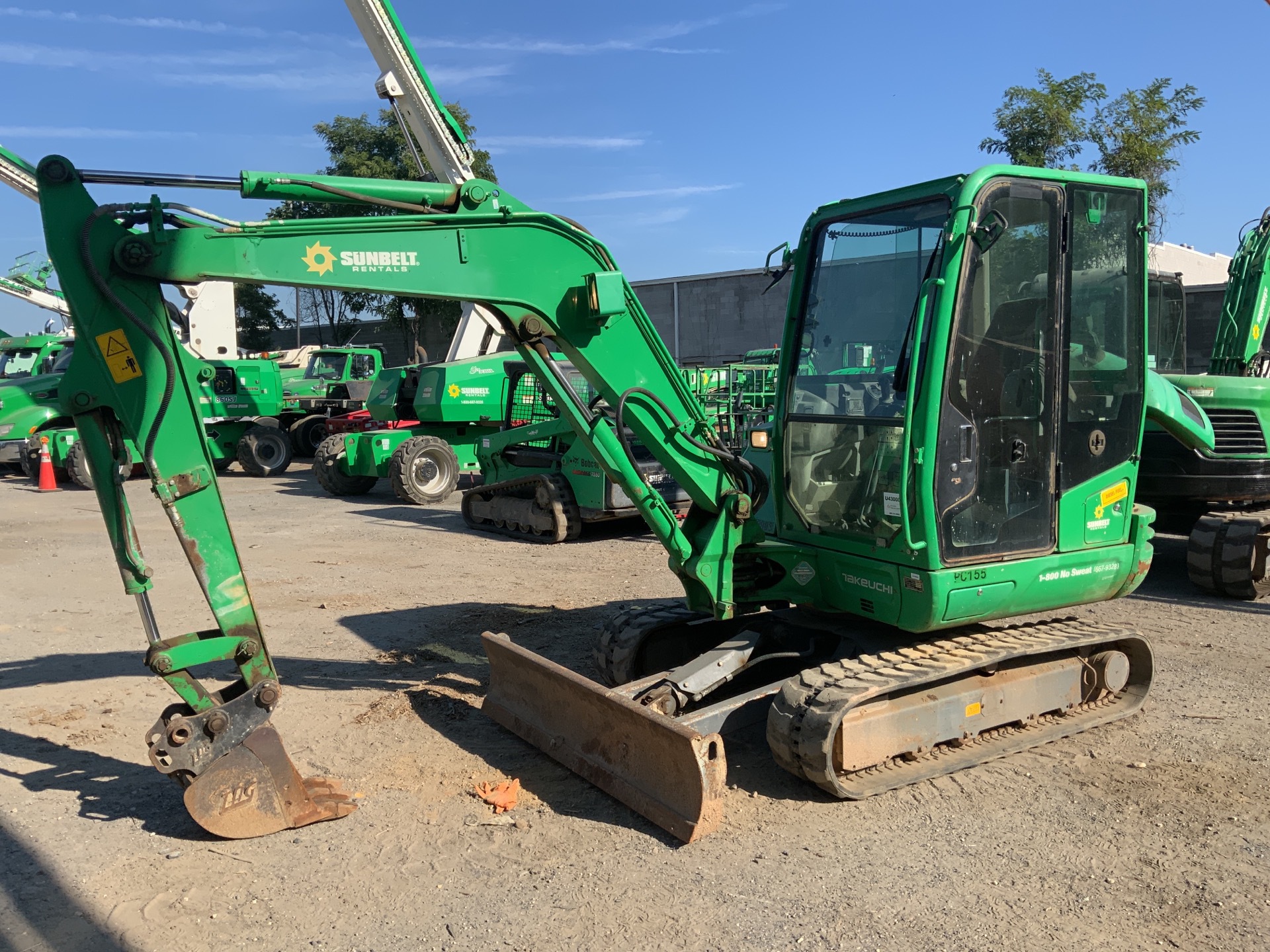 2015 Takeuchi TB240 Mini Excavator