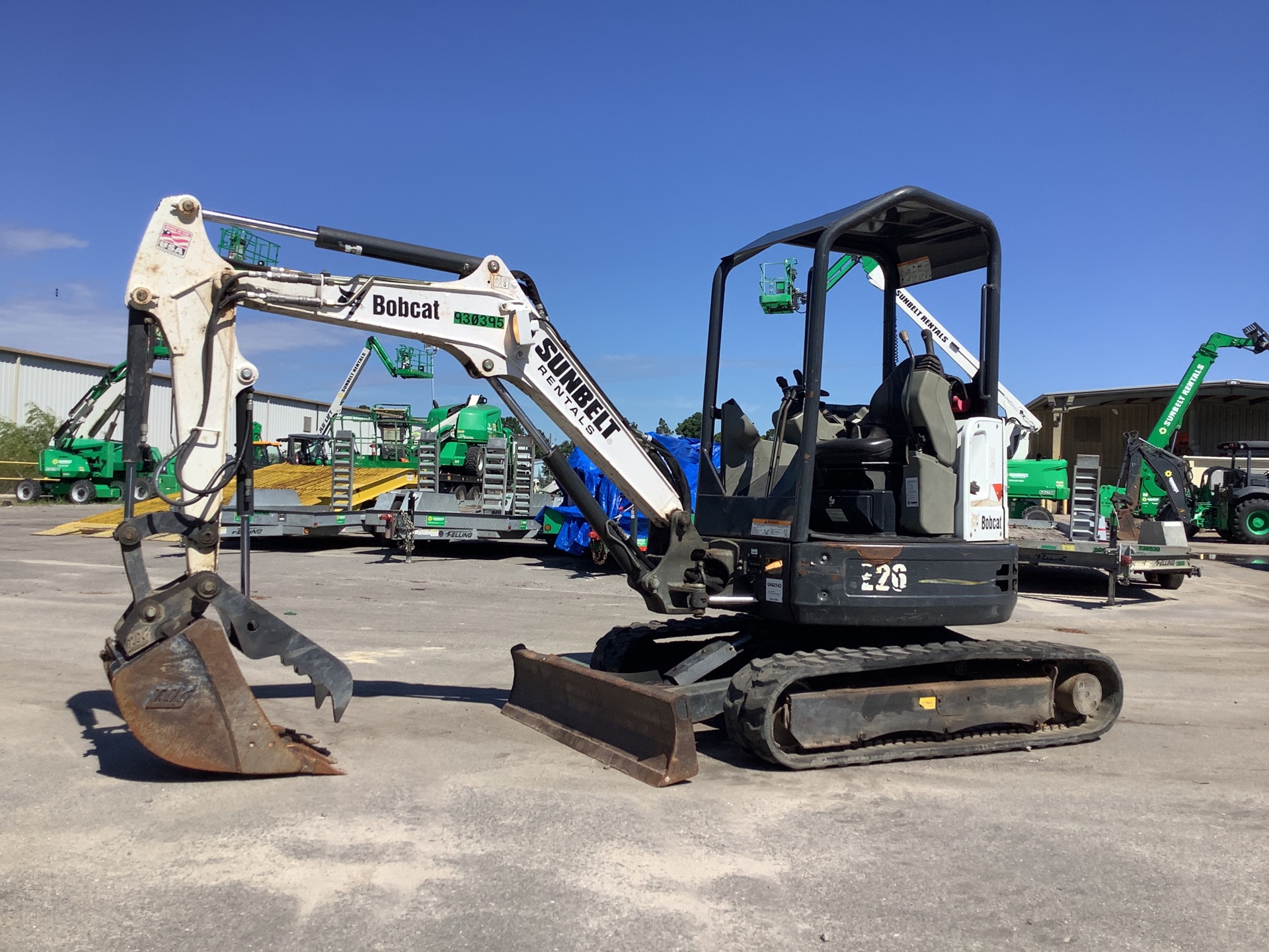 2016 Bobcat E26 Mini Excavator