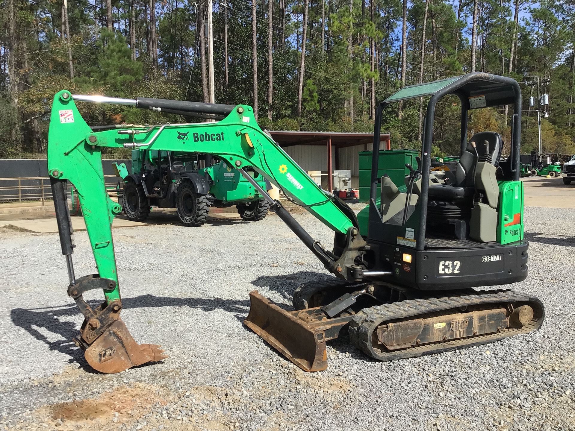 2014 Bobcat E32 Mini Excavator