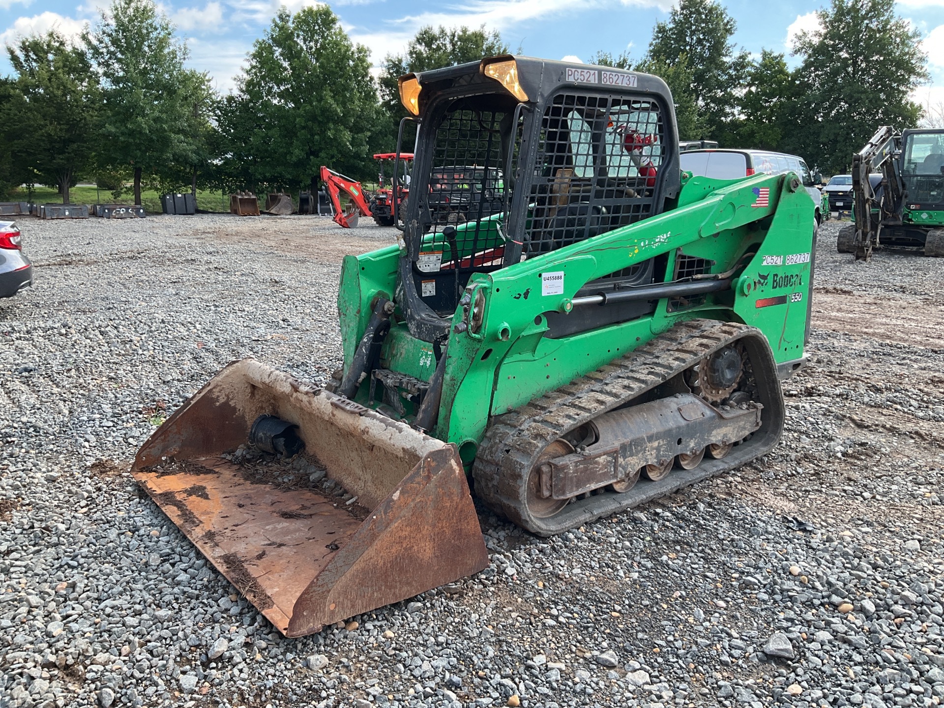 2016 Bobcat T550 Compact Track Loader