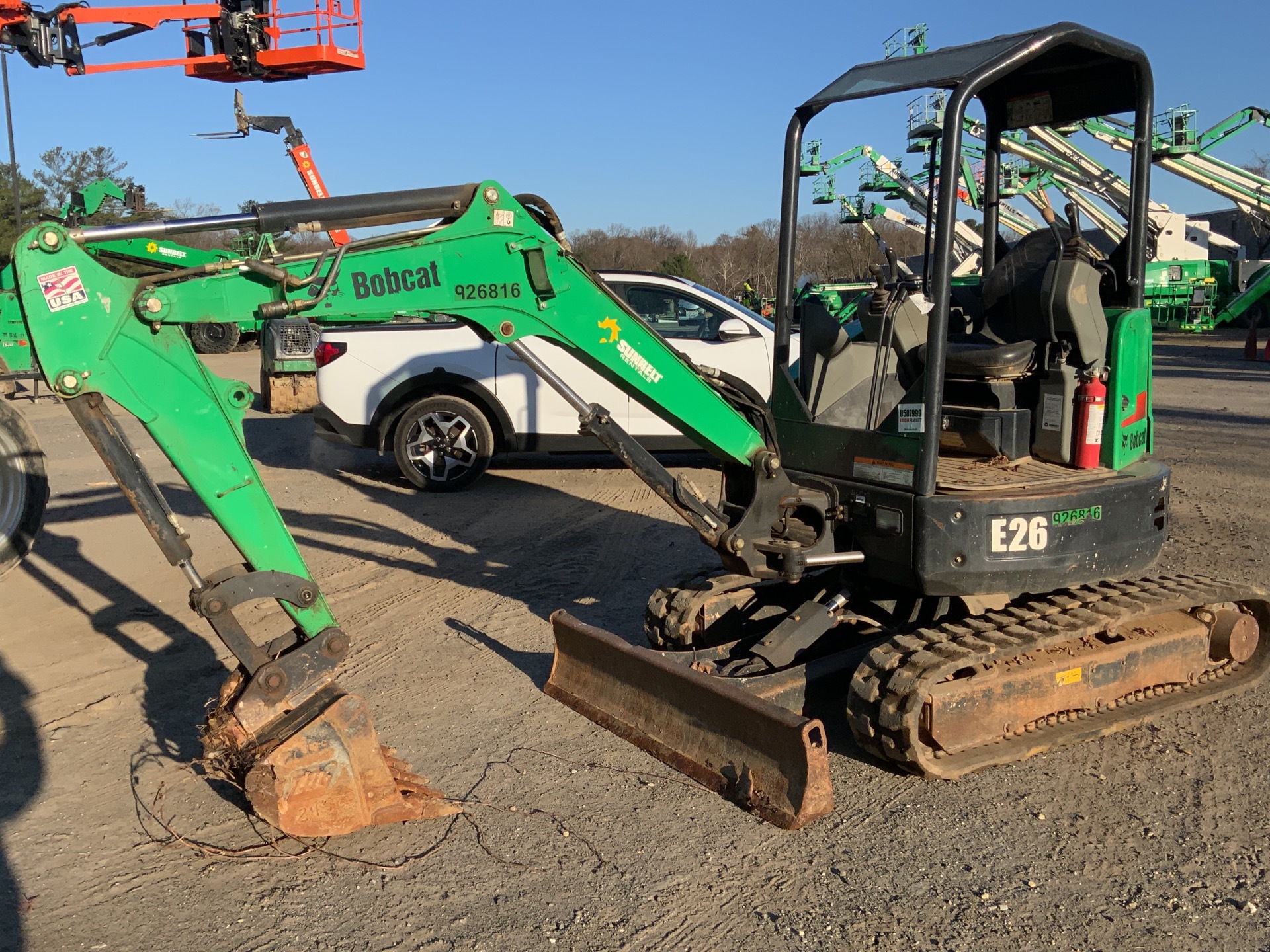 2016 Bobcat E26 Mini Excavator