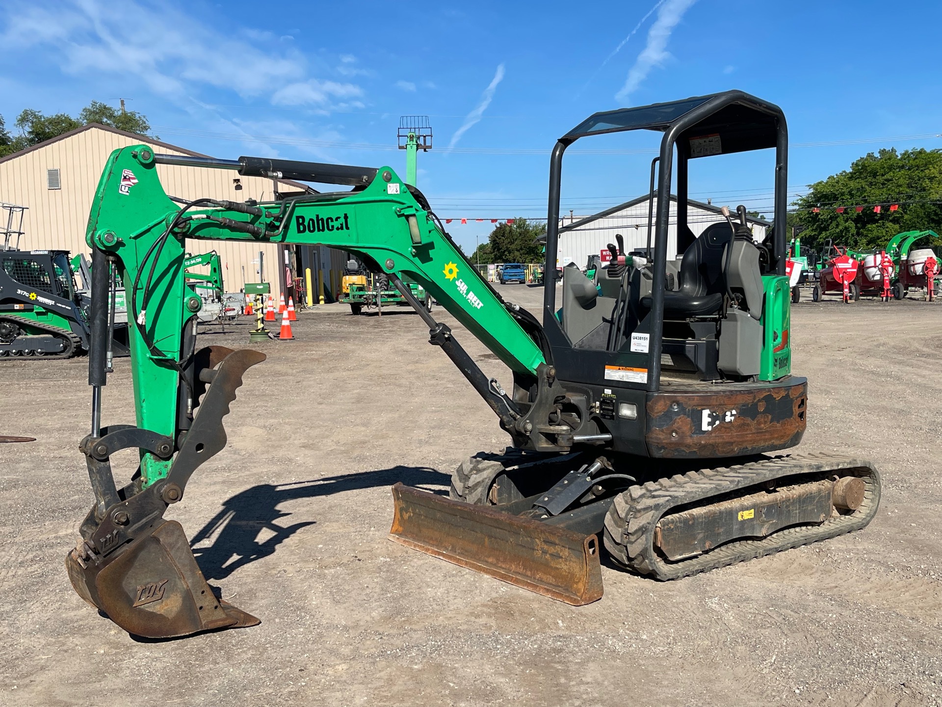 2016 Bobcat E26 Mini Excavator