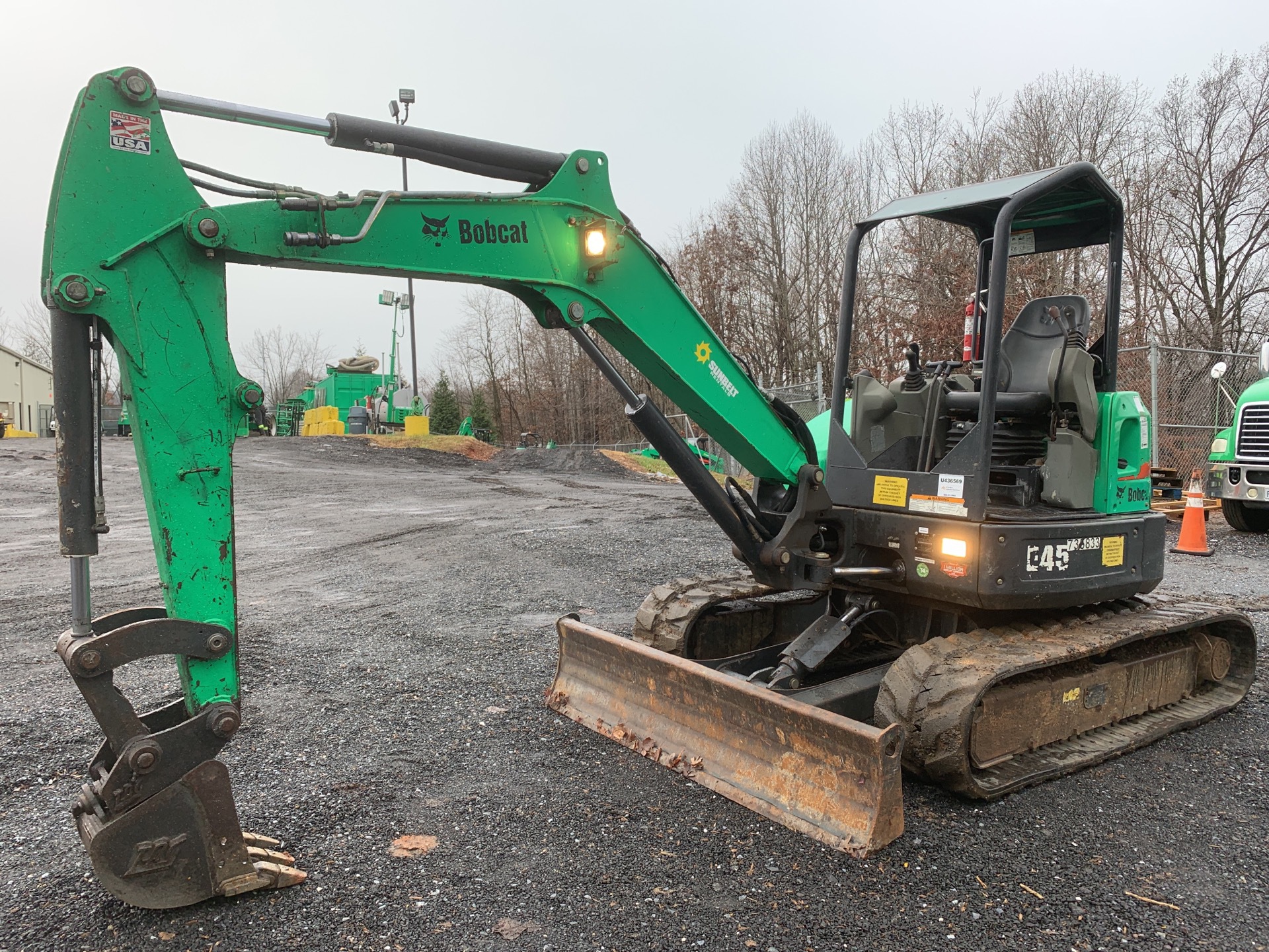 2015 Bobcat E45 Mini Excavator