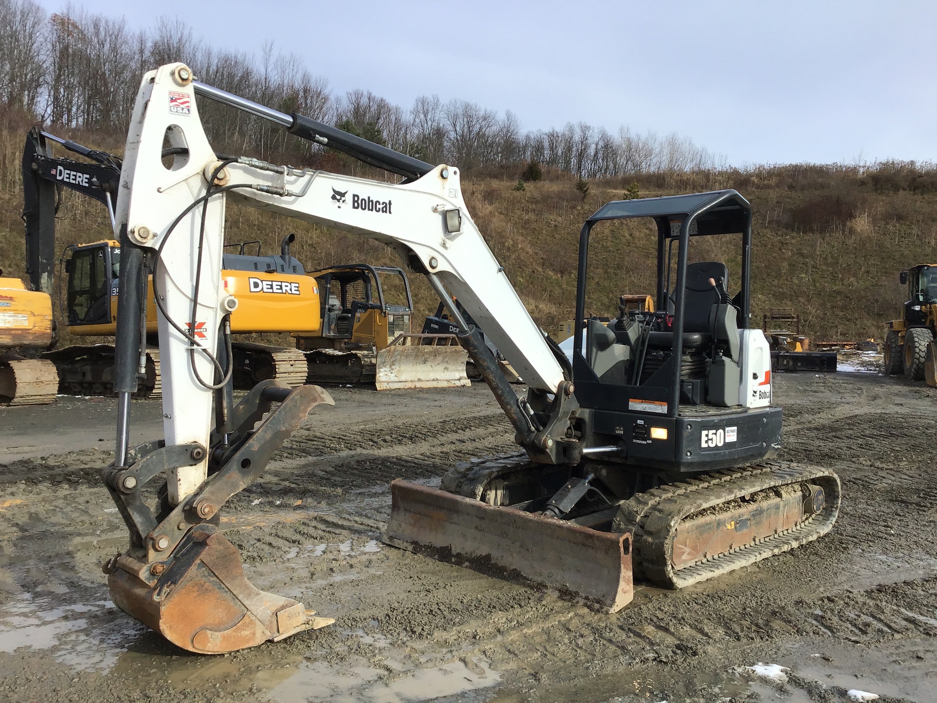 2018 Bobcat E50 Tracked Excavator