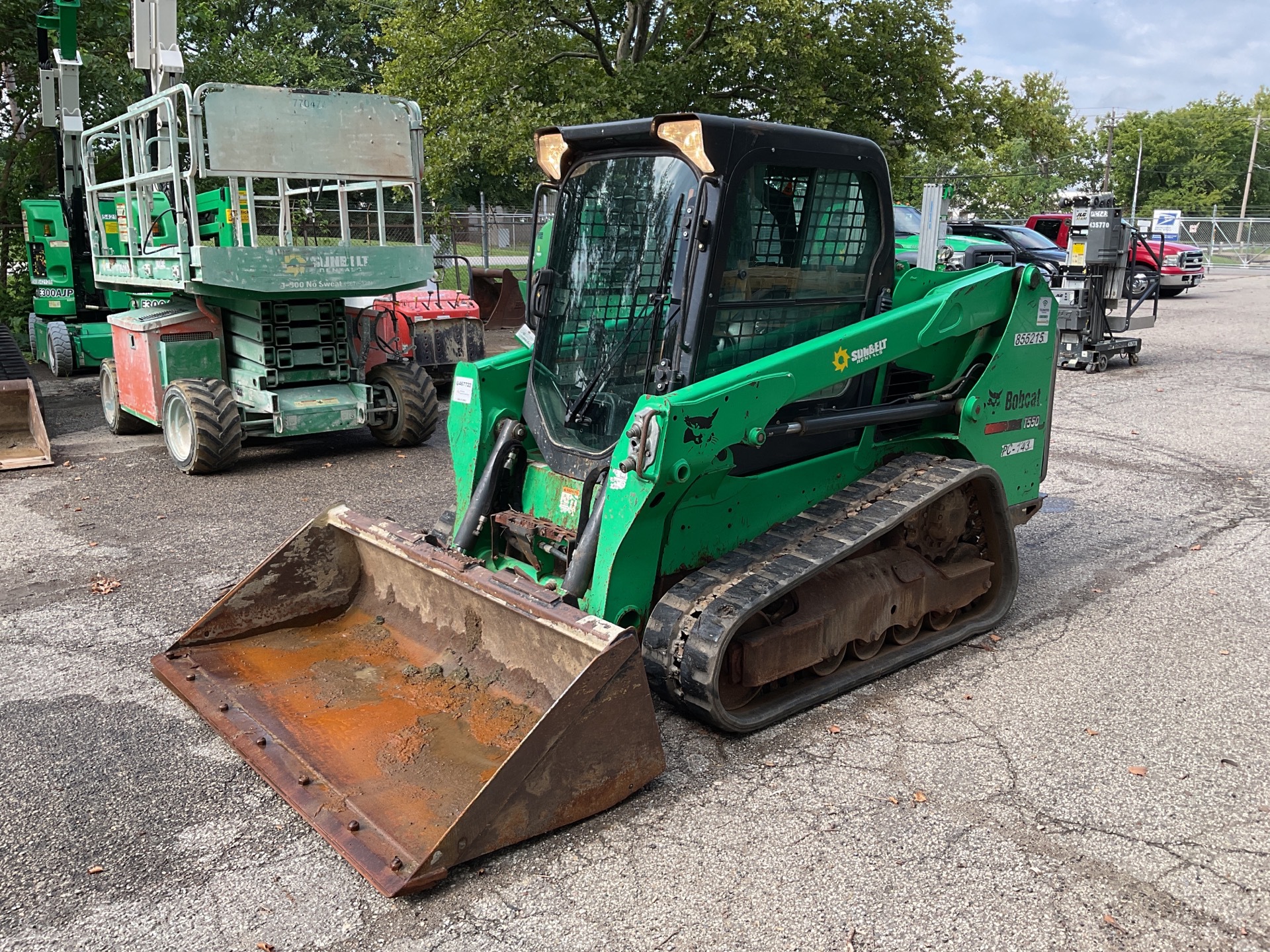 2016 Bobcat T550 Compact Track Loader