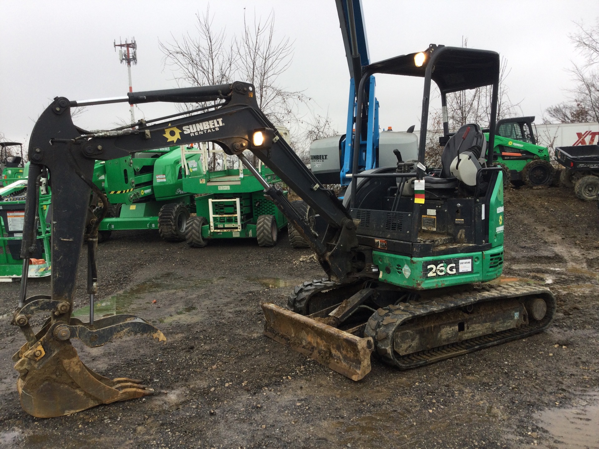 2015 John Deere 26G Mini Excavator