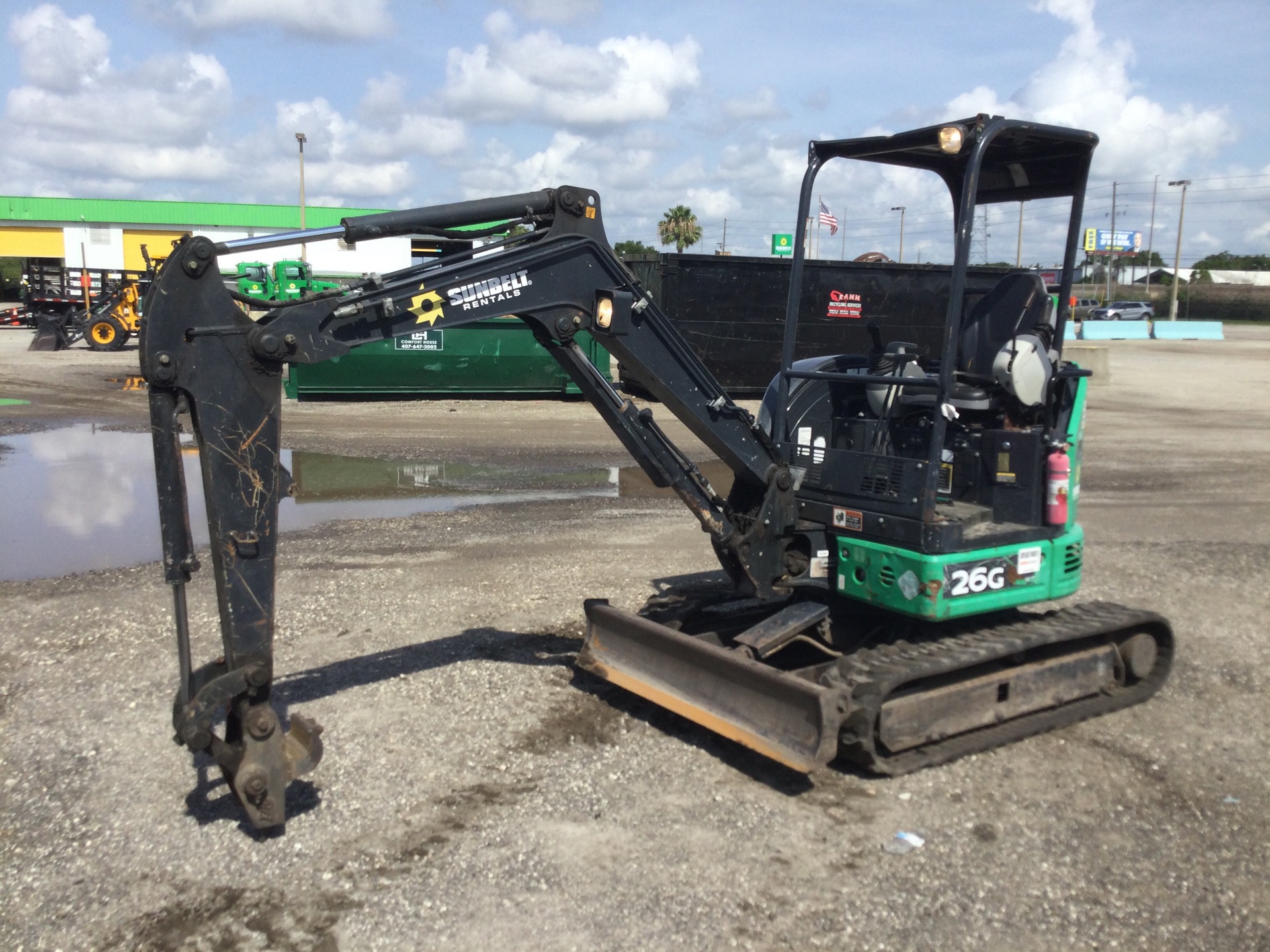 2016 John Deere 26G Mini Excavator