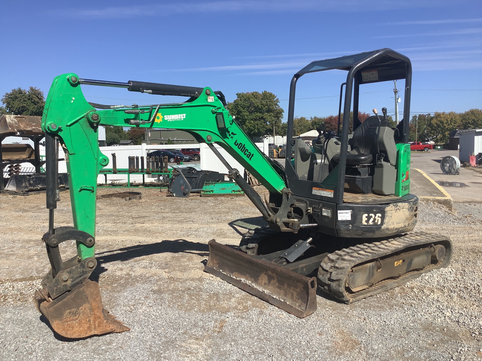 2019 Bobcat E26 Mini Excavator