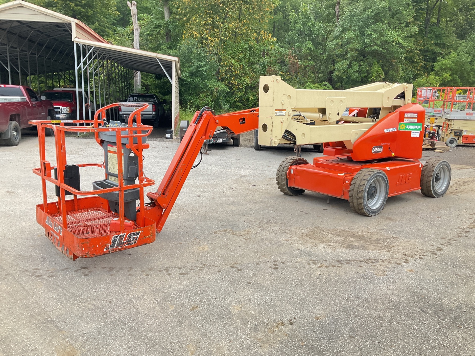 2003 JLG E450AJ Electric Articulating Boom Lift