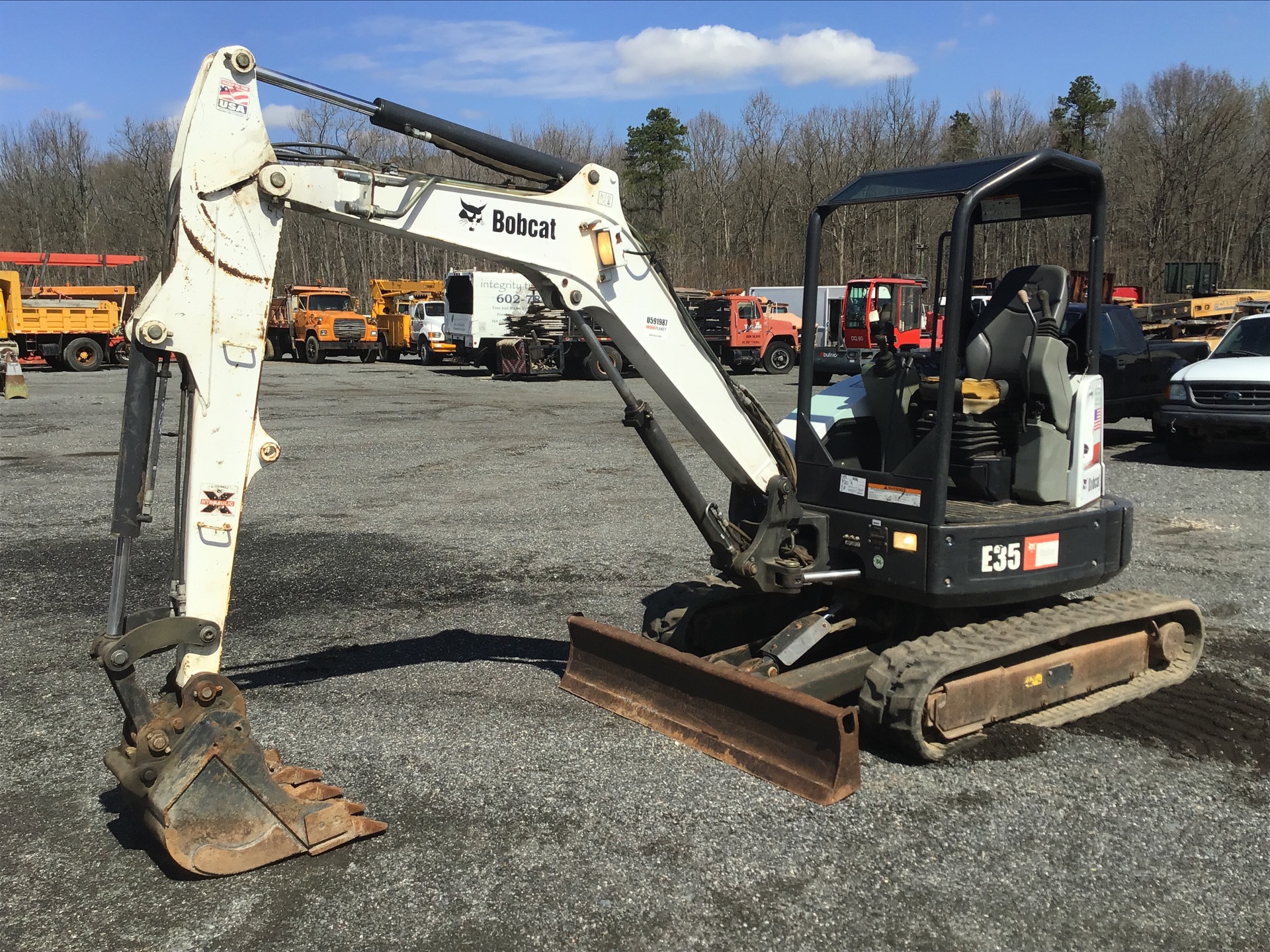 2012 Bobcat E35 Mini Excavator